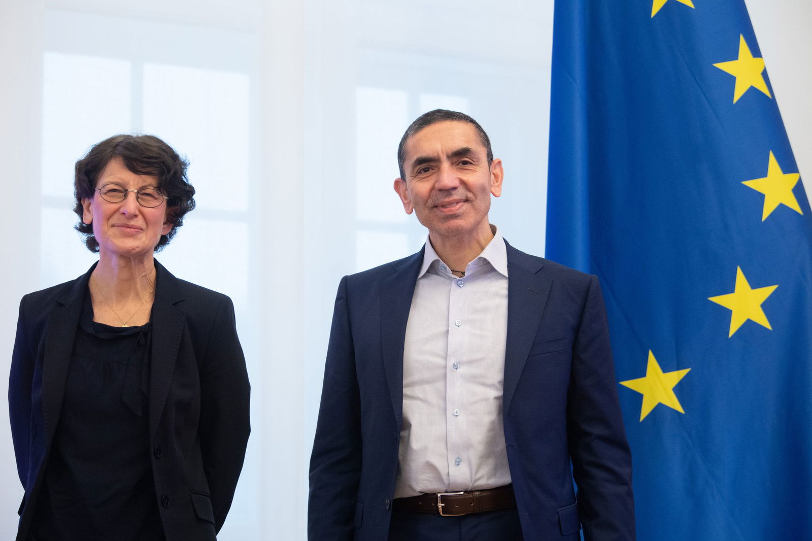 Die Biontech-Gründer Özlem Türeci und Ugur Sahin erhalten den Deutschen Nationalpreis 2025. (Archivbild)