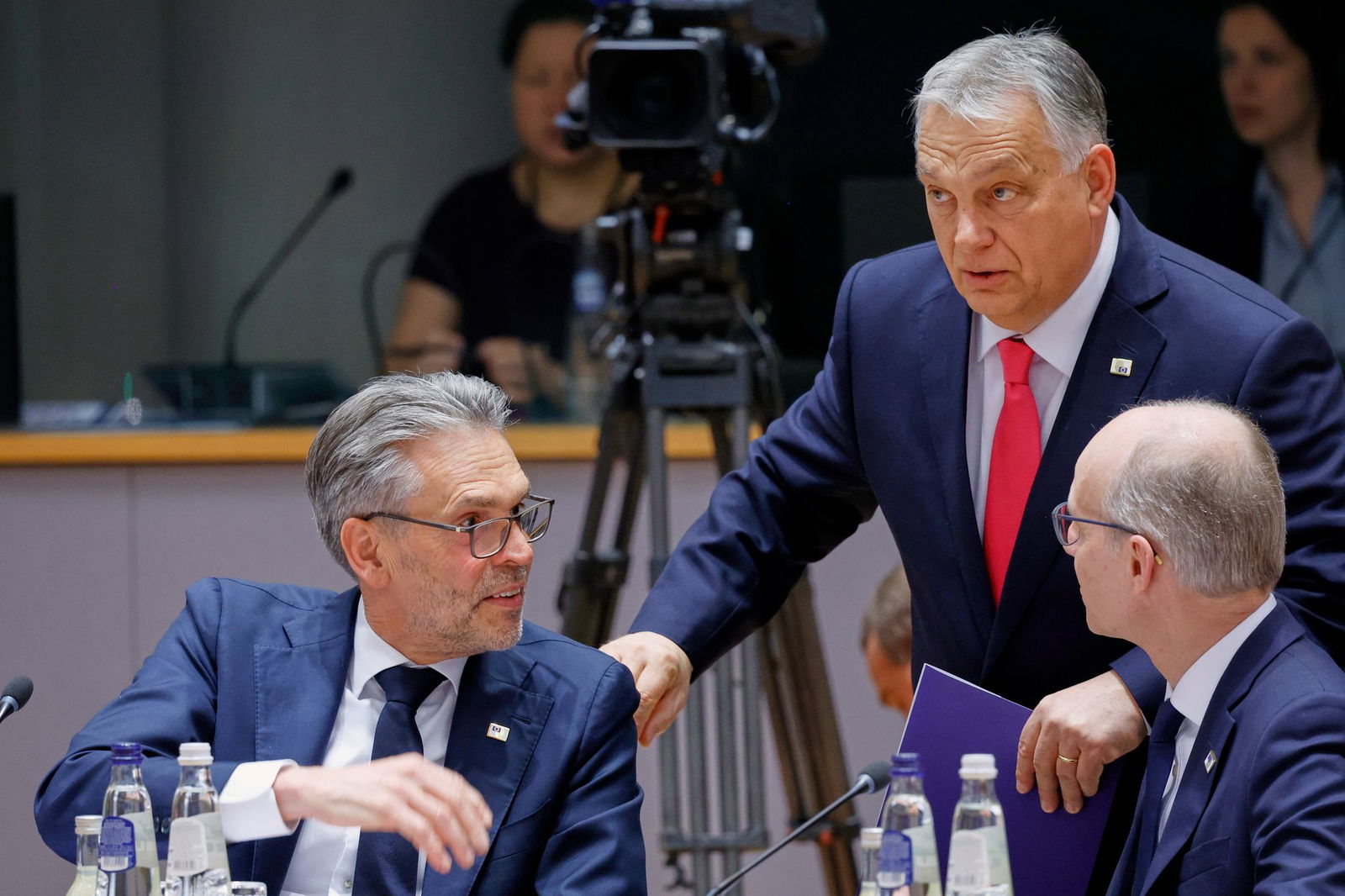 Ungarns Regierungschef Orban unterstützt zum Unmut der EU-Partner die Politik von US-Präsident Trump. (Archivbild)