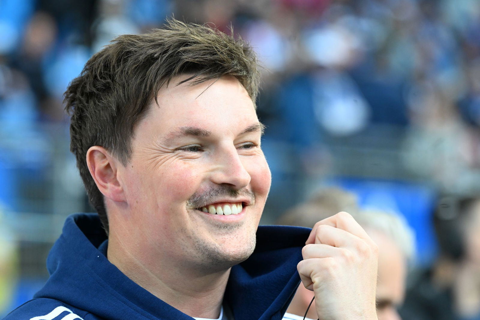 Ist vom Aufstieg des Hamburger SV überzeugt: HSV-Trainer Merlin Polzin. 