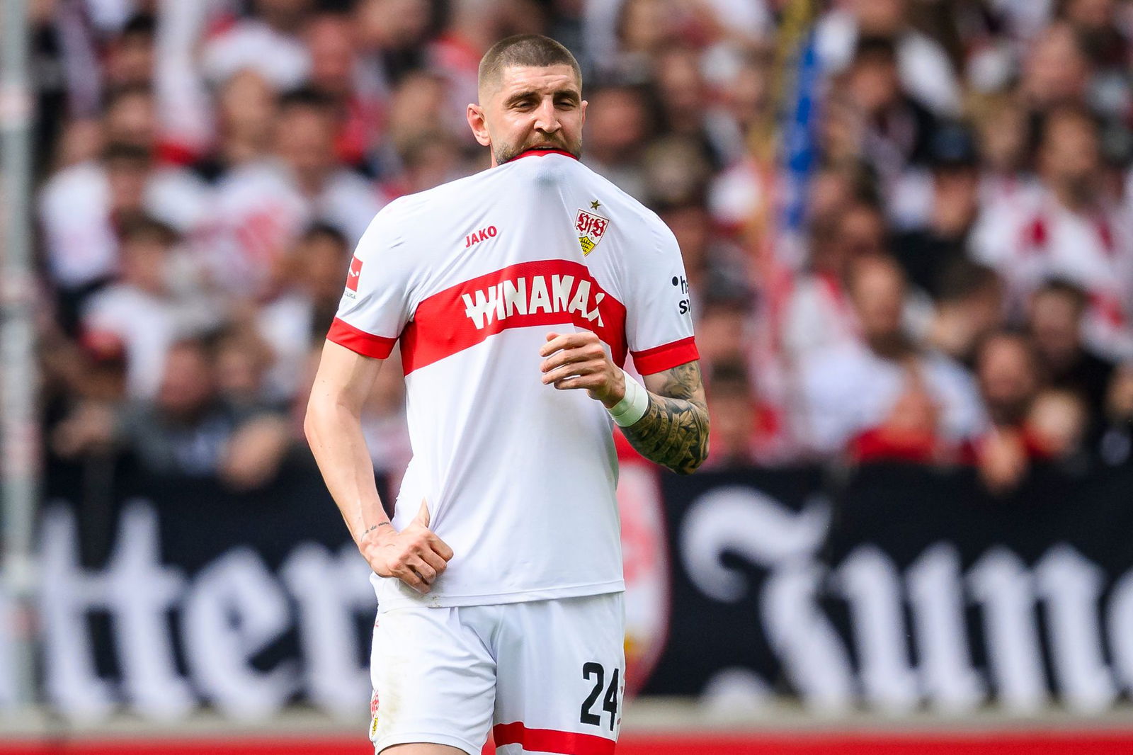 Jeff Chabot bestreitet seine erste Saison beim VfB Stuttgart. 