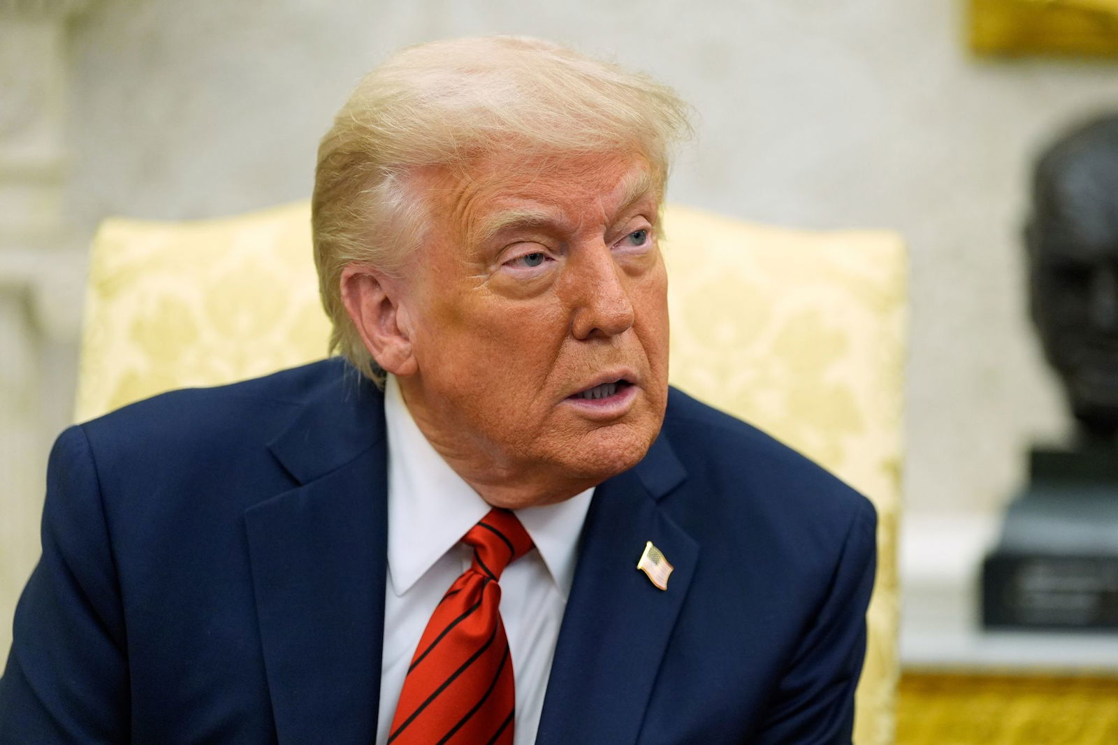 Trump will in den nächsten Tagen mehr über eine mögliche Vereinbarung zur Ukraine sagen. (Archivbild)