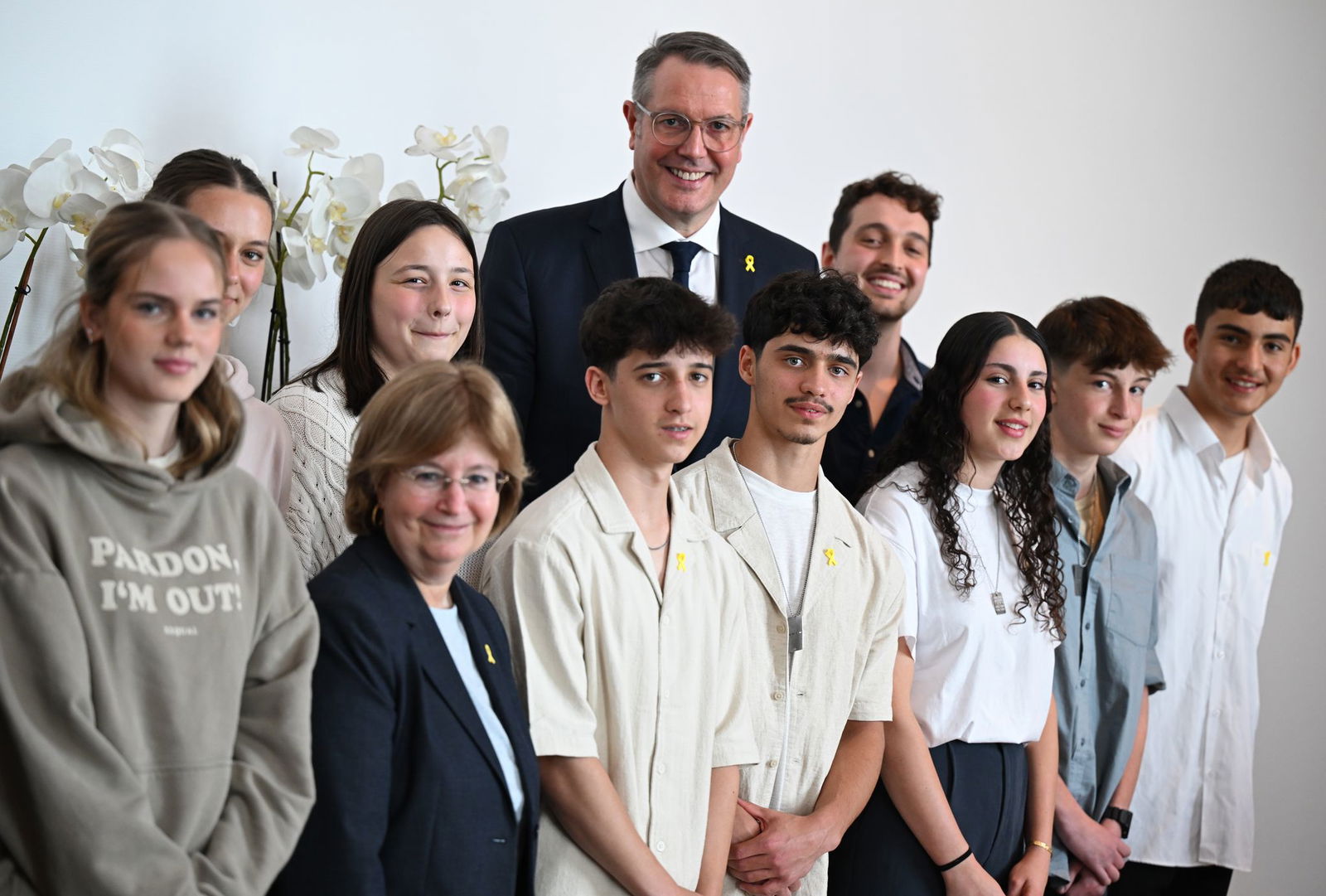 Die fünf Schüler aus Israel mussten ihren Kibbuz nach dem Überfall der Hamas für mehrere Monate verlassen. 