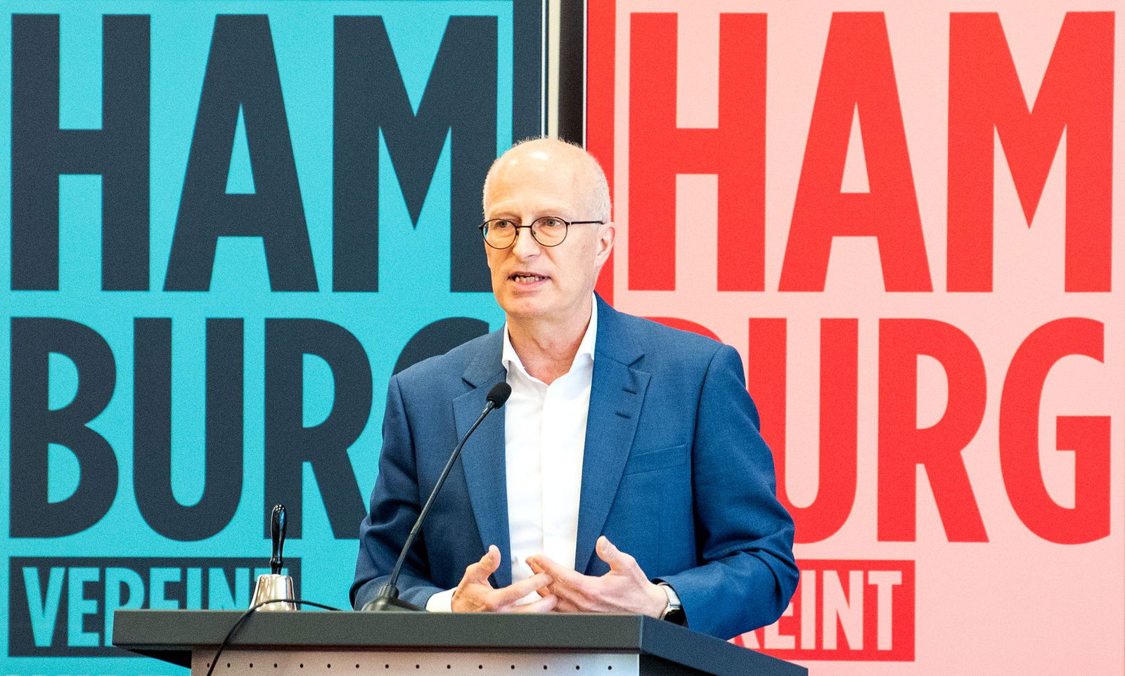 Hamburgs Bürgermeister hatte vor der Zustimmung des Landesparteitags für den neuen Koalitionsvertrag mit den Grünen geworben.