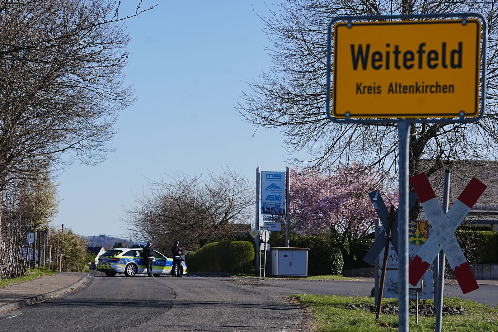 Ort Weitefeld im Westerwald