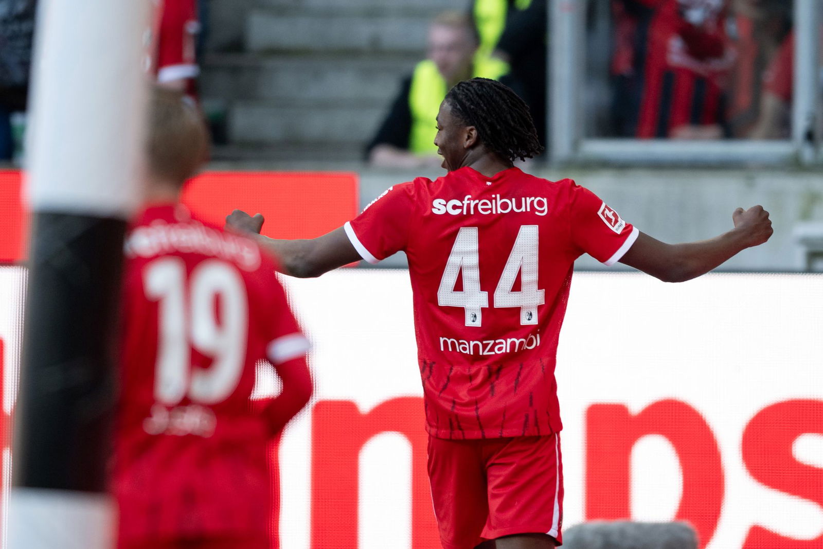 Traf erstmalig: Johan Manzambi