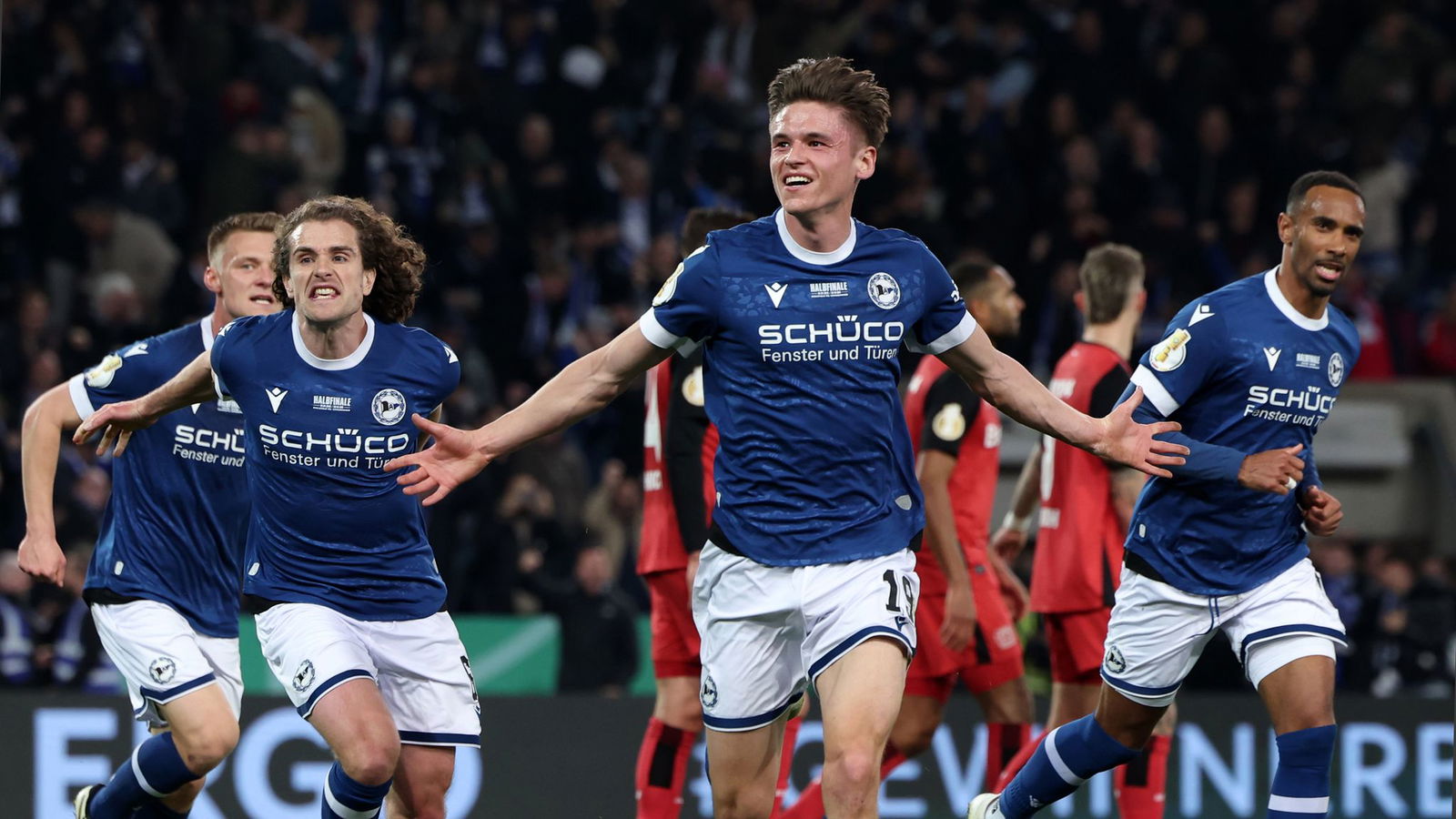 Der große Außenseiter Bielefeld begeisterte erneut. 