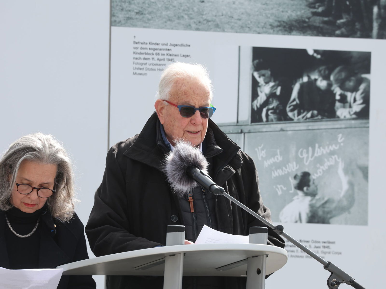Der KZ-Überlebende Naftali Fürst appellierte daran, «Mensch» zu bleiben. 