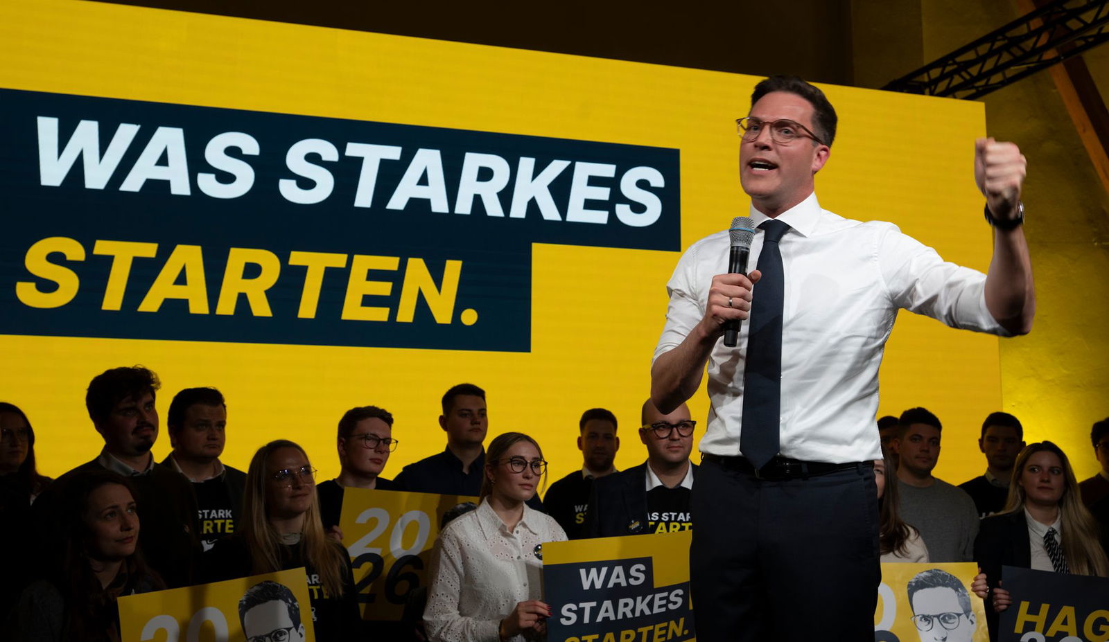 Der 36-Jährige will Ministerpräsident werden.