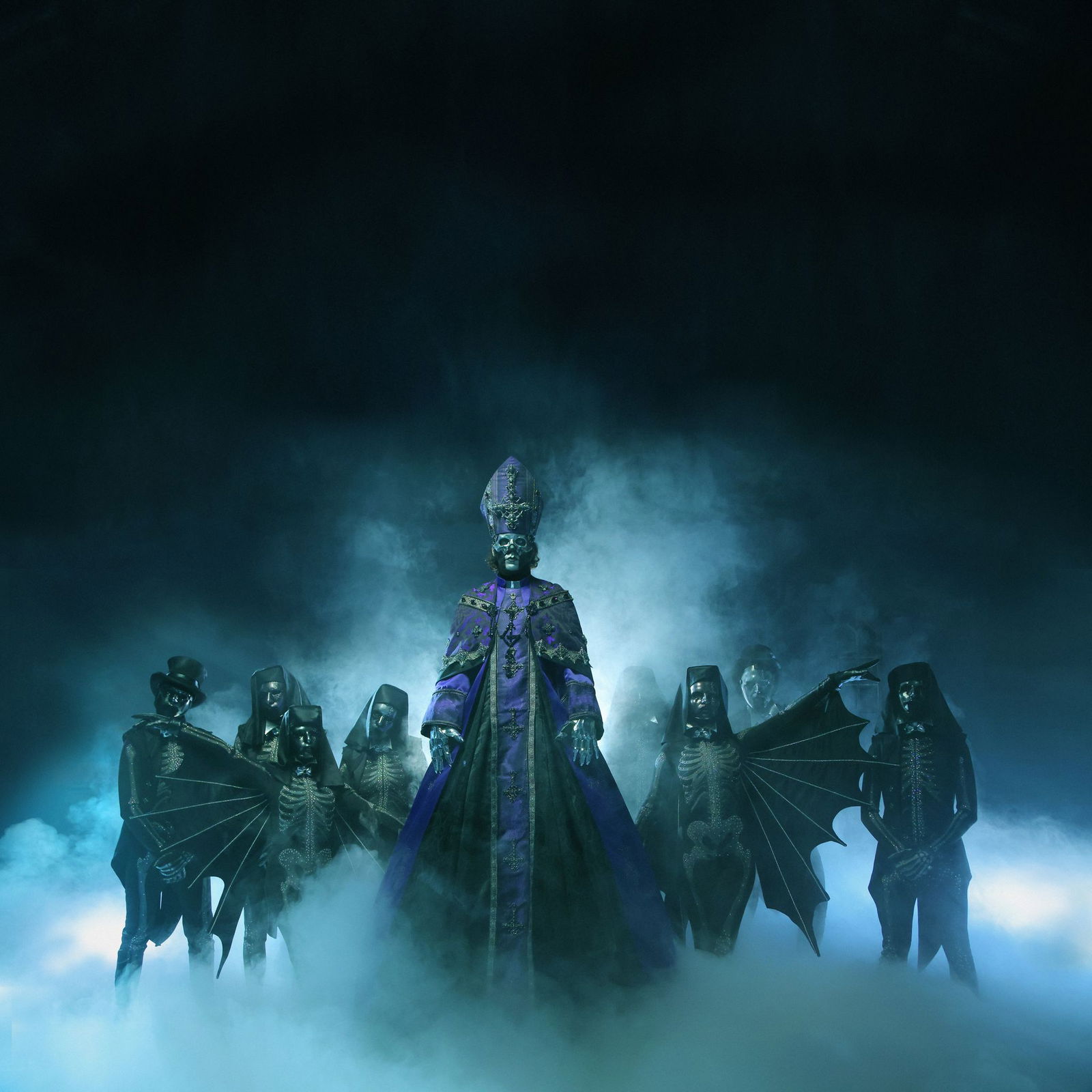 Die Band Ghost ist im April und Mai mit ihrem neuen Album «Skeletá» in Deutschland auf Tournee. 