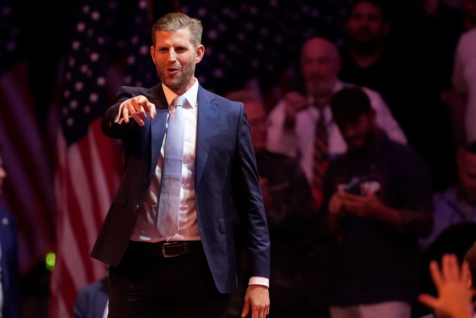 Trumps Sohn Eric steht eisern hinter seinem Vater. (Archivbild)