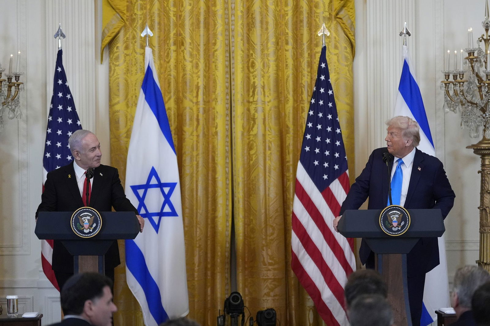 Israels Ministerpräsident Netanjahu will sich erneut in Washington mit US-Präsident Trump treffen. (Archivbild)