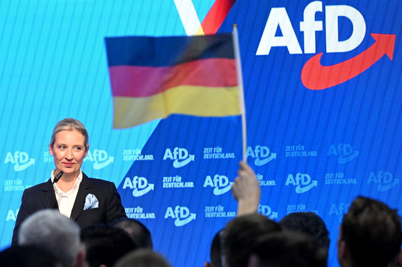 Historische Momentaufnahme: In einer ersten Umfrage zieht die AfD an der Union vorbei. (Archivbild)