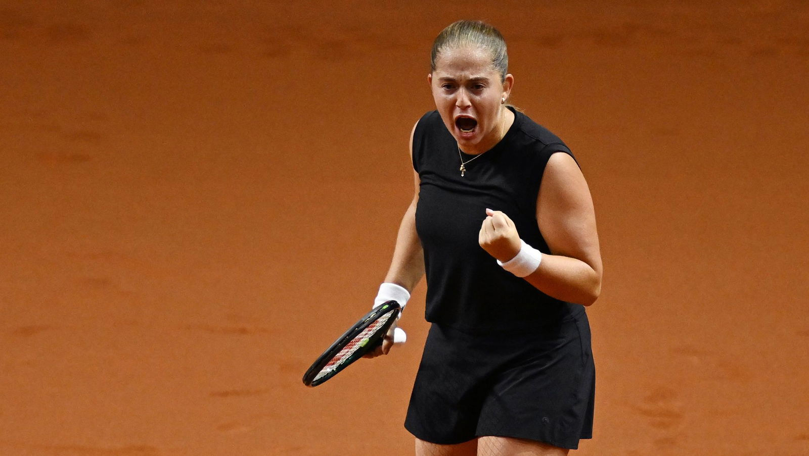 Jelena Ostapenko unterstrich im Finale von Stuttgart ihre starke Form.