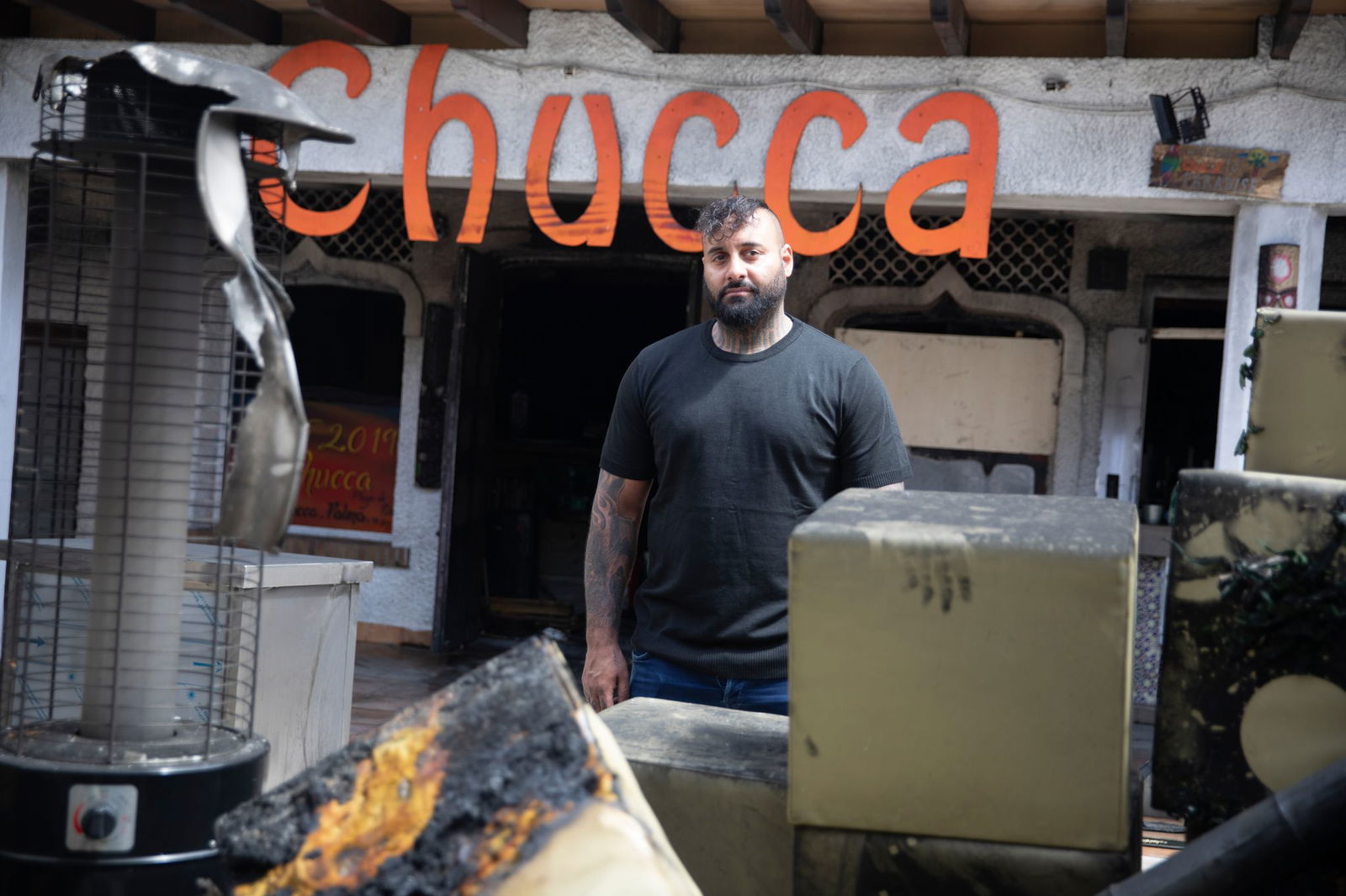 Sohel Abdoulkhanzadehs Bar «Chucca» ist in Flammen aufgegangen. 