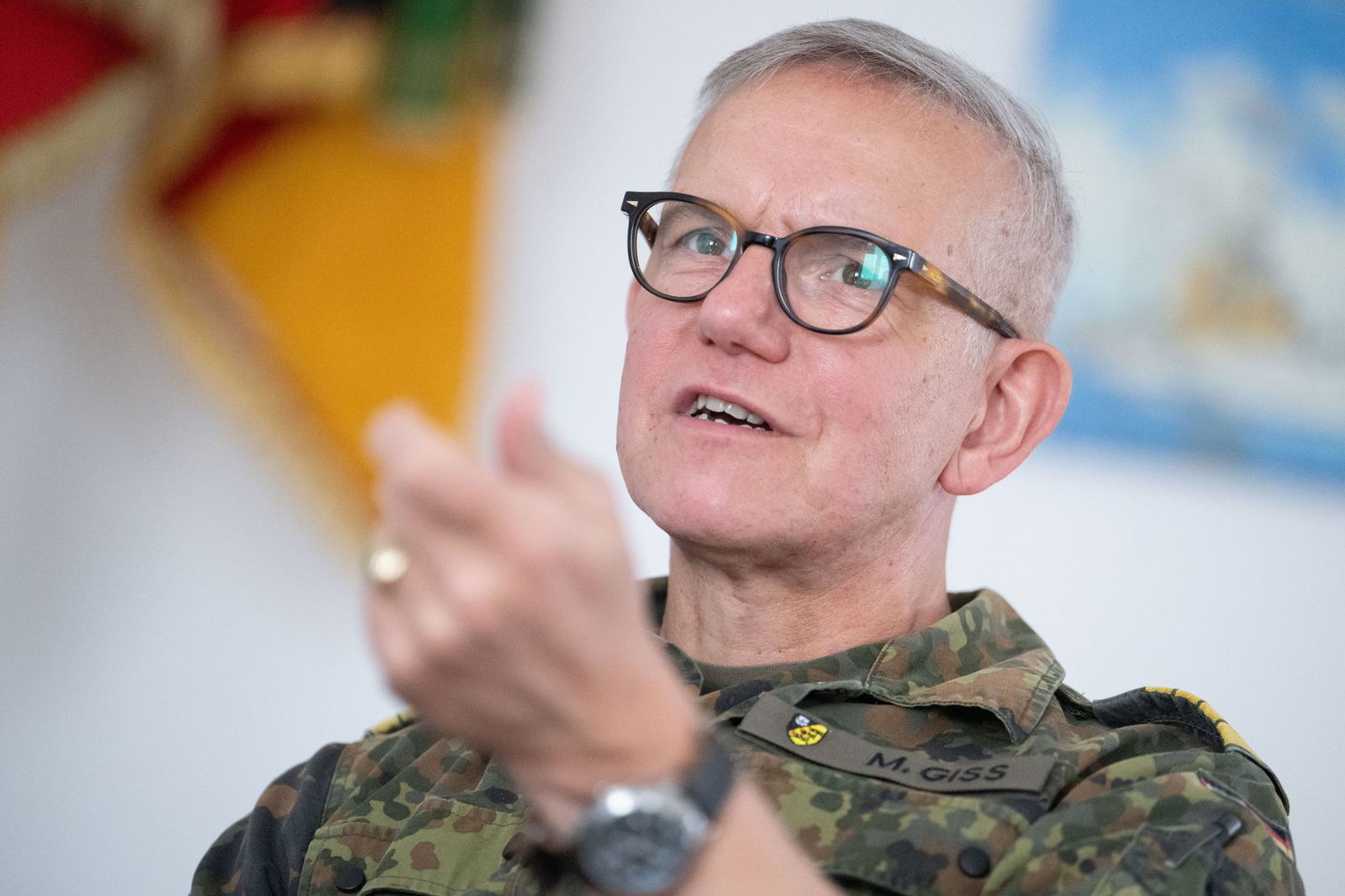 Der Kapitän zu See Michael Giss leitet das Landeskommando der Bundeswehr im Südwesten. (Archivfoto)