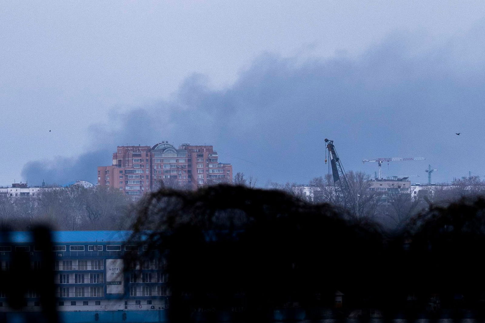 Immer wieder wird Kiew zum Ziel russischer Drohnen und Raketen. 