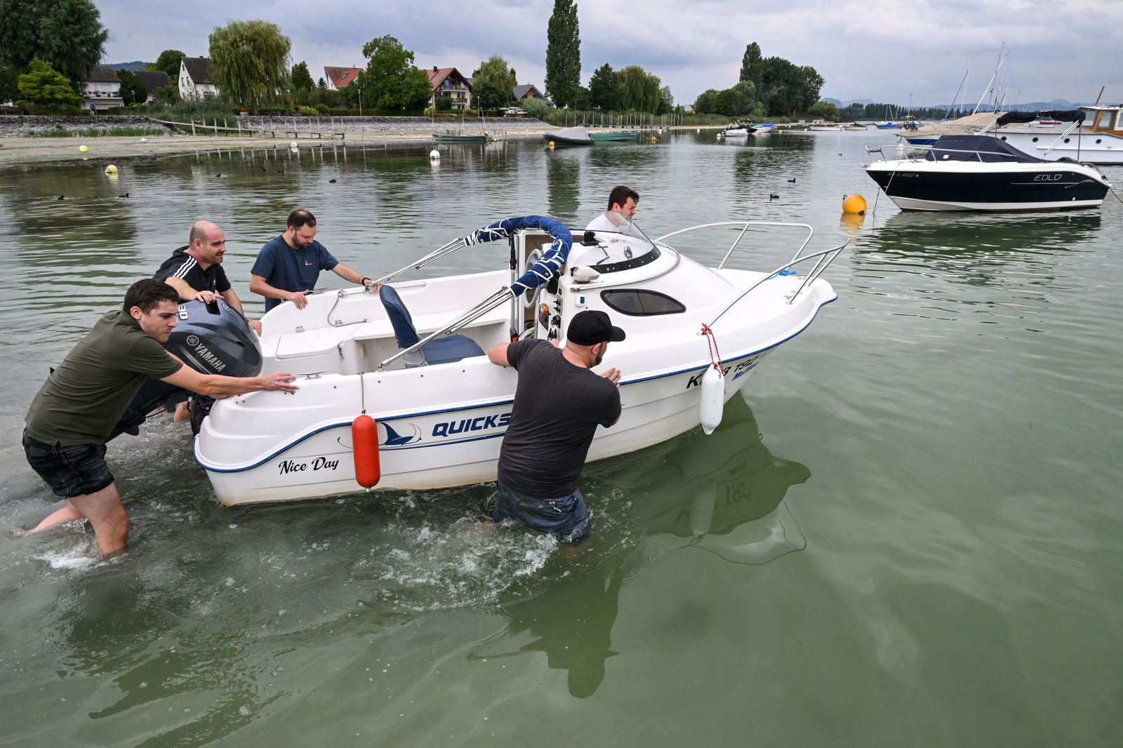 Gemessen wurden am Standort Berlingen 394,55 Meter über Meer. (Archivbild) 