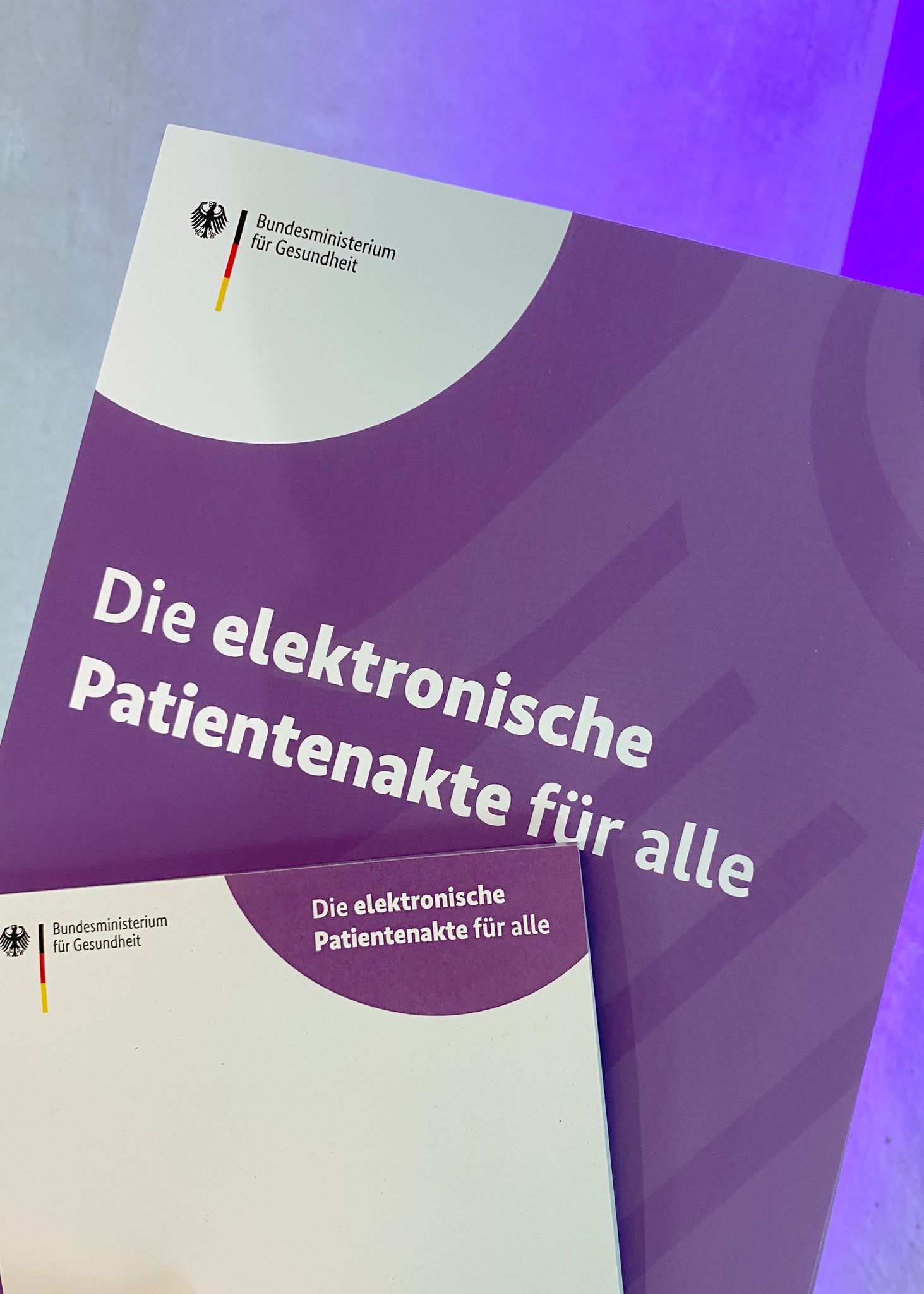 Die elektronische Patientenakte wird ab Ende April in ganz Deutschland nutzbar. (Archivbild)