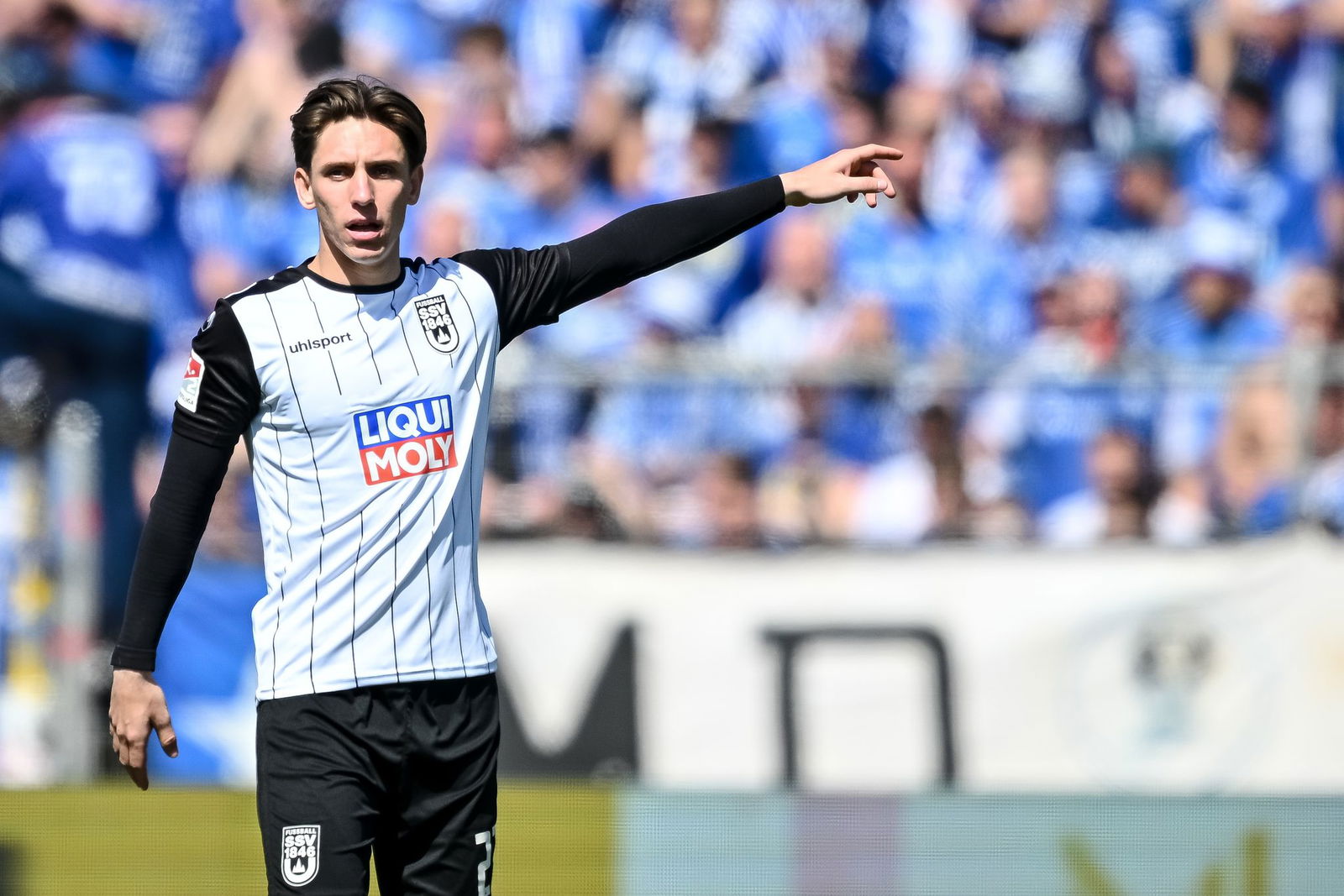 Der Vertrag von Max Brandt beim SSV Ulm hat sich automatisch verlängert.