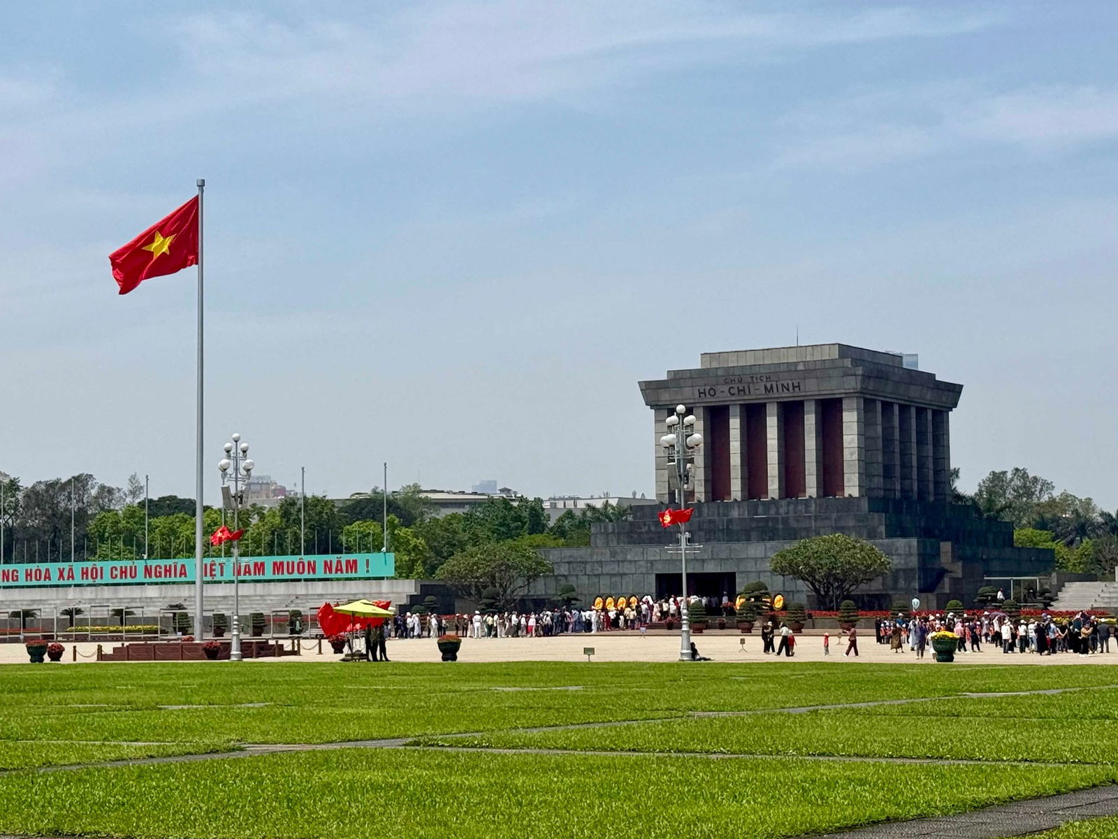 Der Revolutionär Ho Chi Minh wird in Vietnam wie ein Heiliger verehrt.