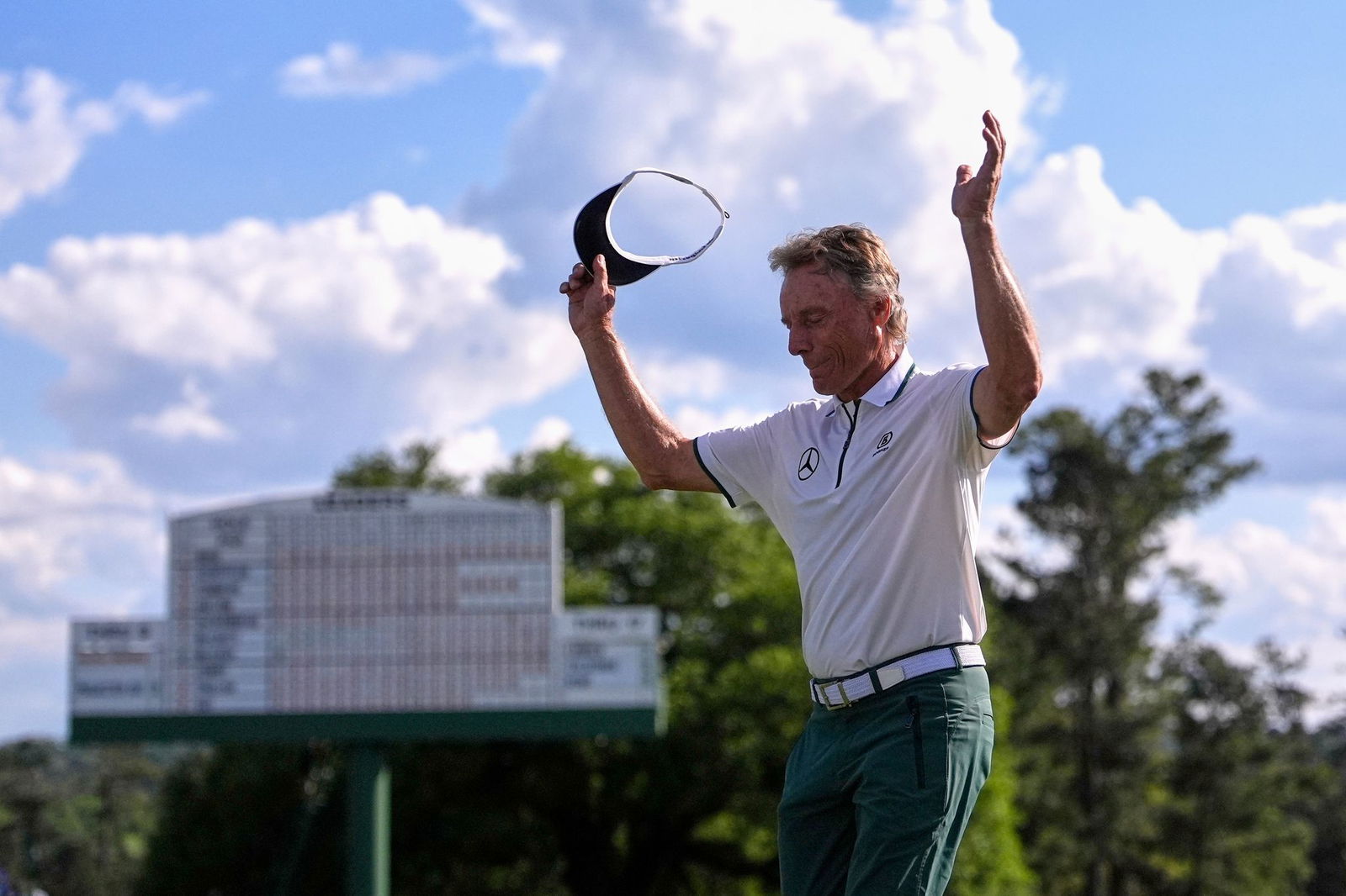 Bernhard Langer trat zum letzten Mal in Augusta an.