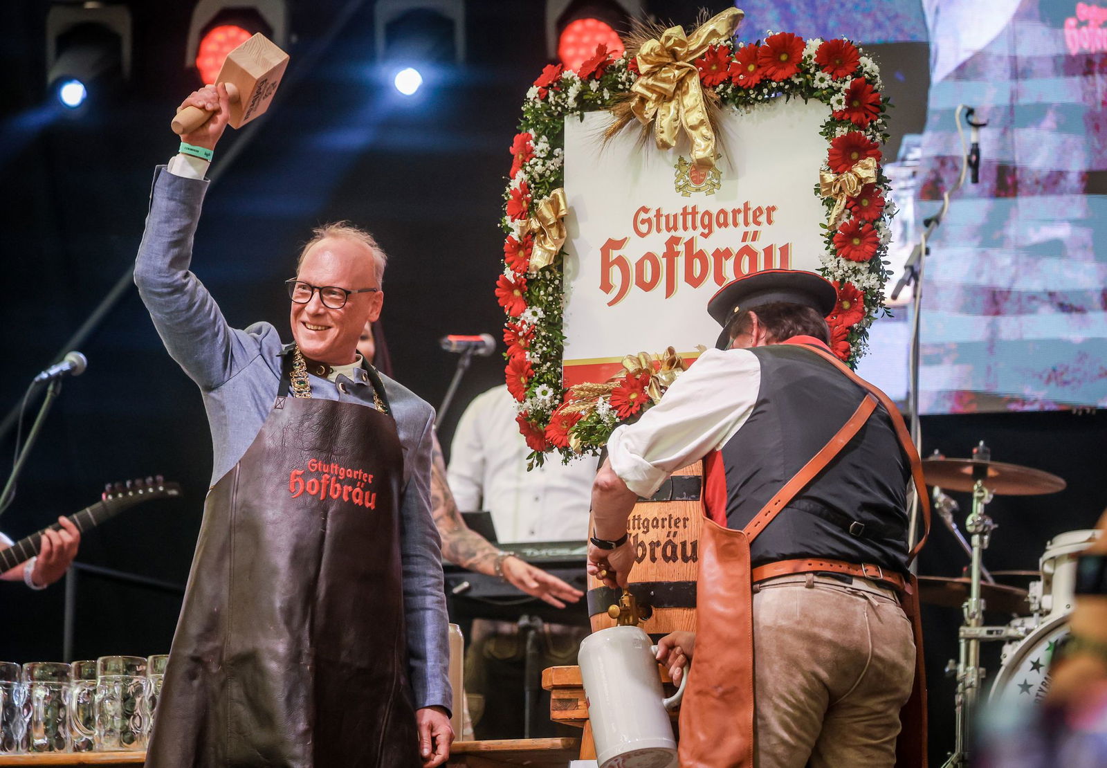 Das Stuttgarter Frühlingsfest ist eröffnet.