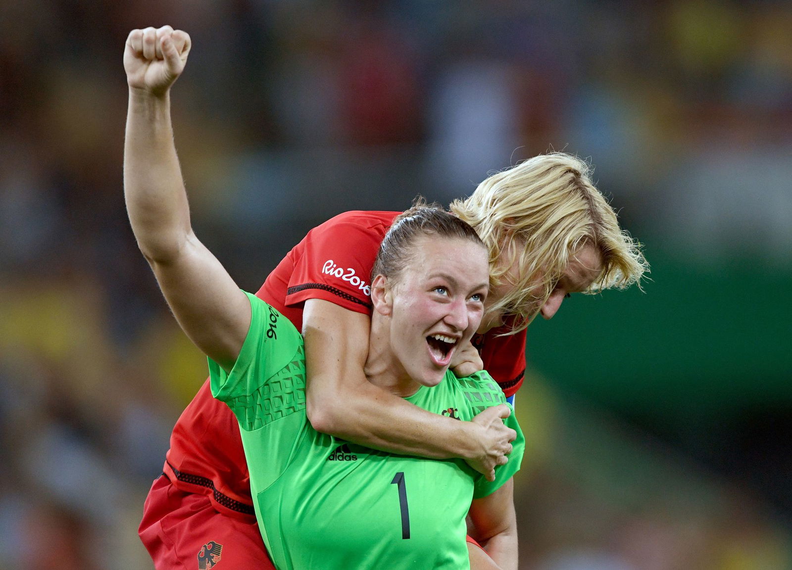 Olympia-Gold bleibt: Almuth Schult.