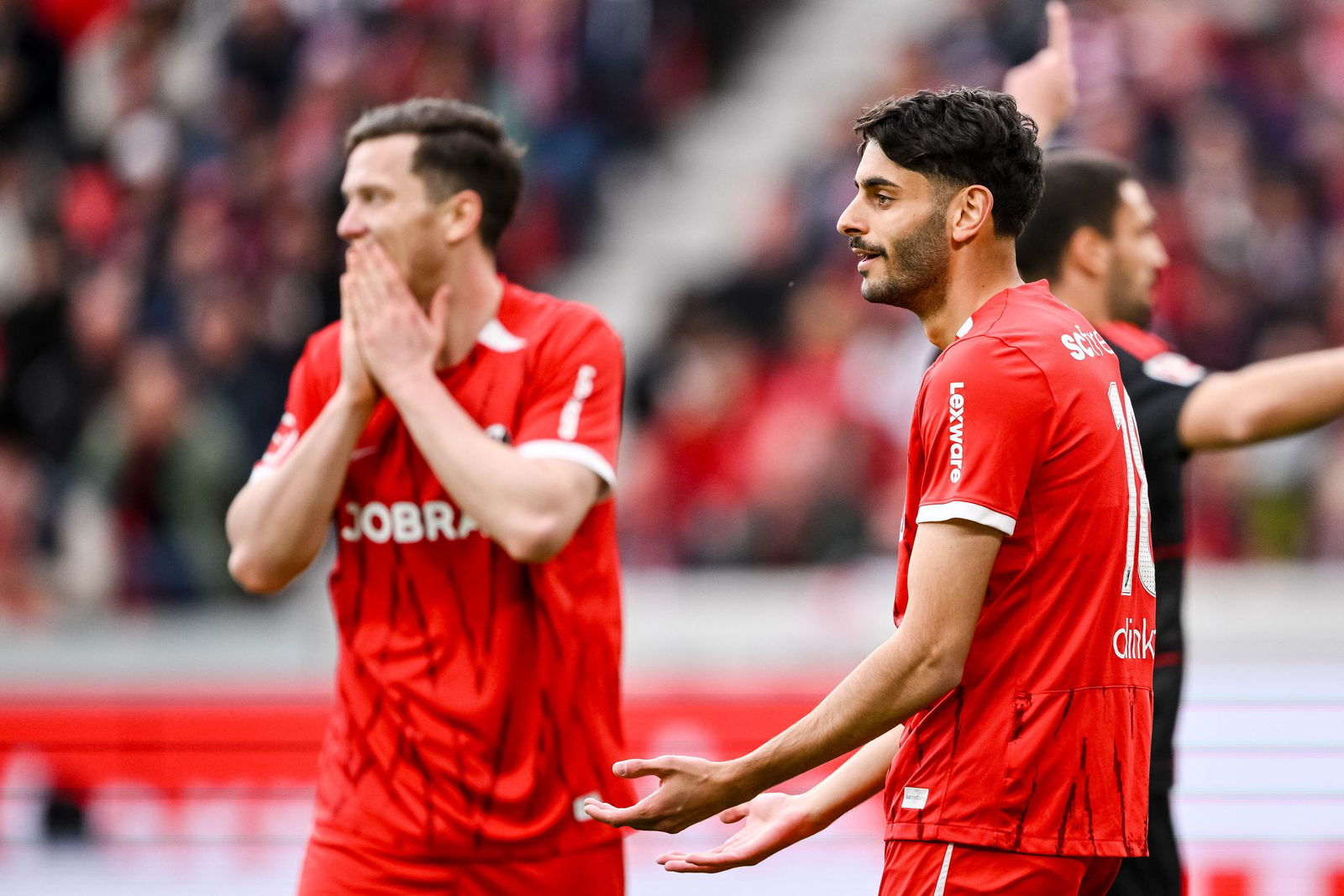 Die Freiburger Offensive um Michael Gregoritsch und Eren Dinkci tat sich zuletzt schwer.