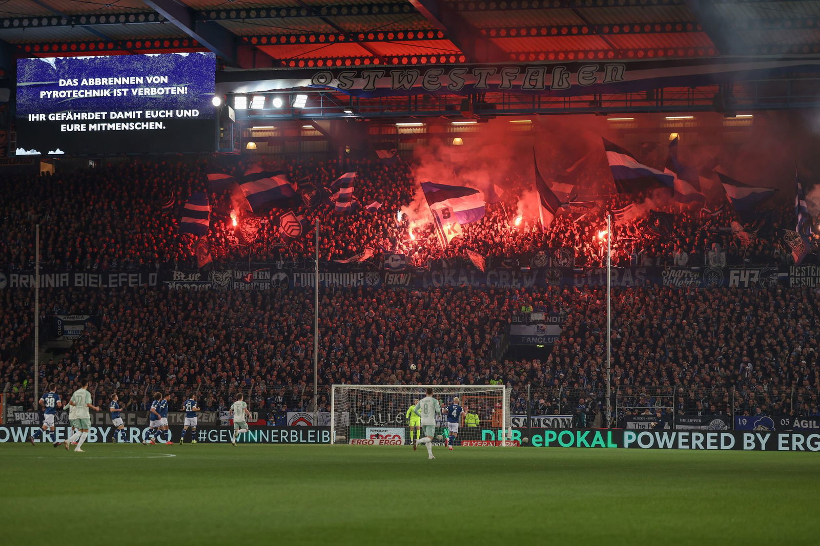 Auf der Bielefelder Alm ist die Arminia in dieser Pokal-Saison eine Macht.