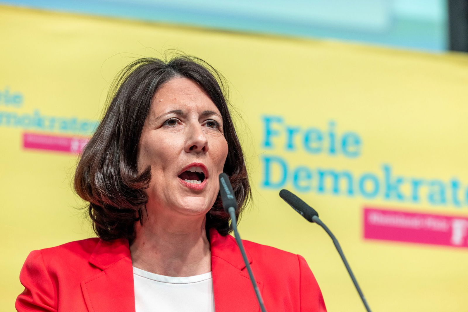 Nach internen Machtkämpfen hat sie sich durchgesetzt und steht an der Spitze der rheinland-pfälzischen FDP: Daniela Schmitt. (Archivfoto)