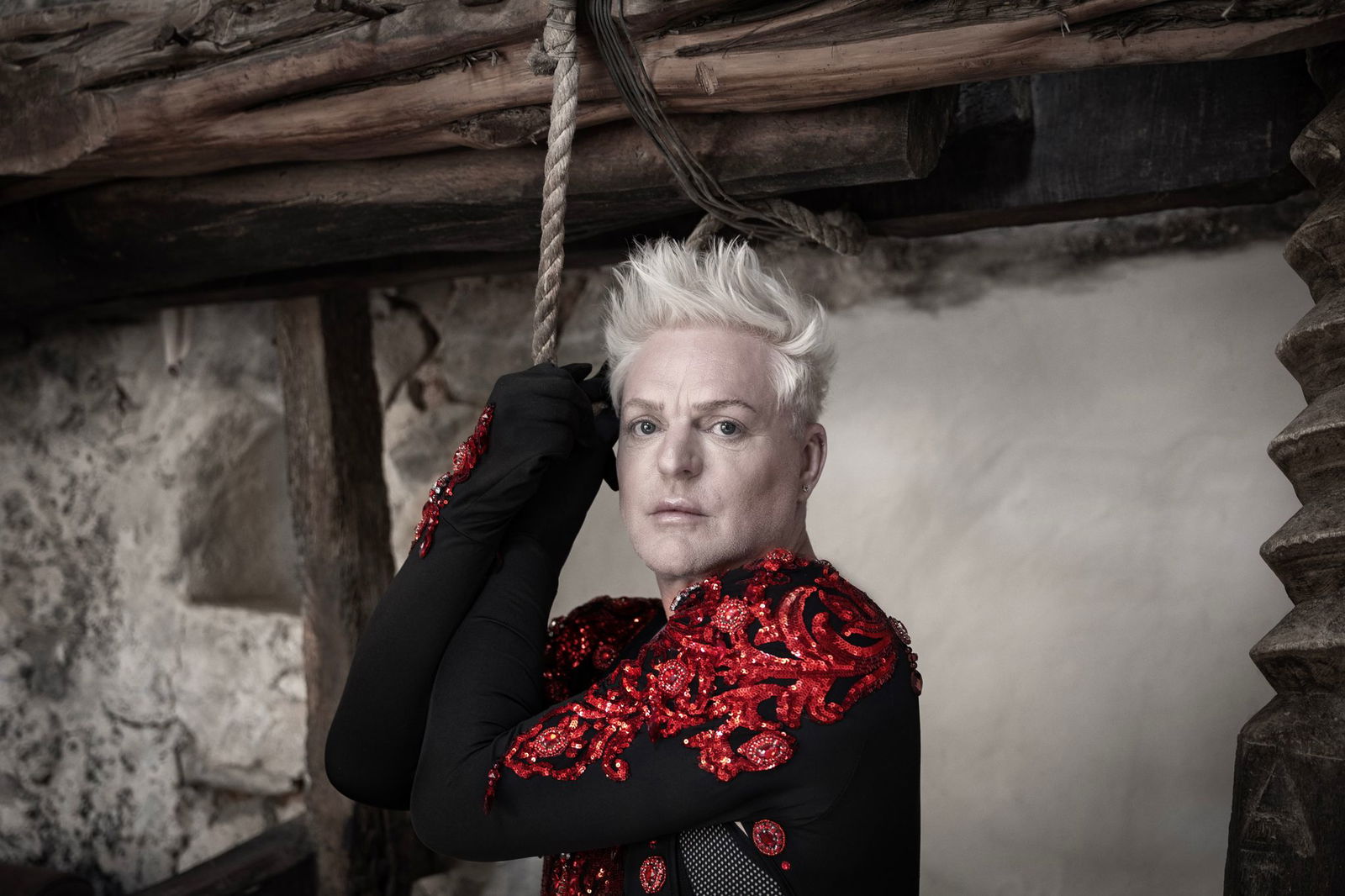 Als Sänger von Erasure prägt Andy Bell seit vier Jahrzehnten die Popmusik.