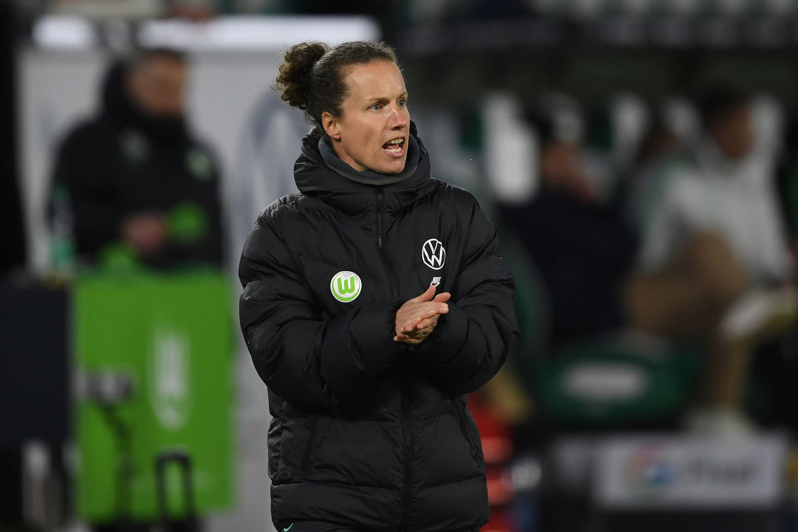 Übernimmt interimsweise die Fußballerinnen des VfL Wolfsburg: Sabrina Eckhoff. 