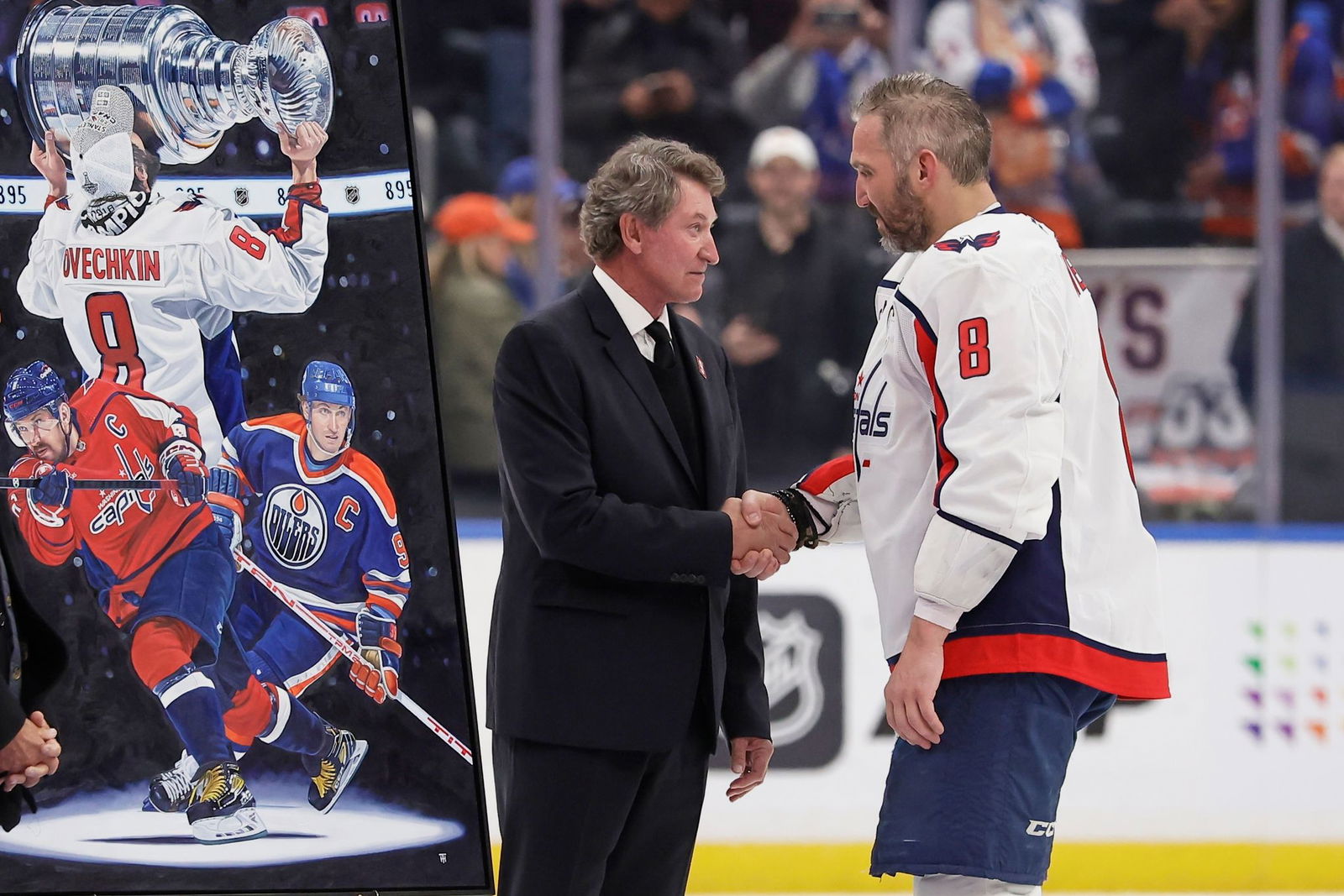 Gretzky gratuliert: Sein Rekord ist nun Geschichte.