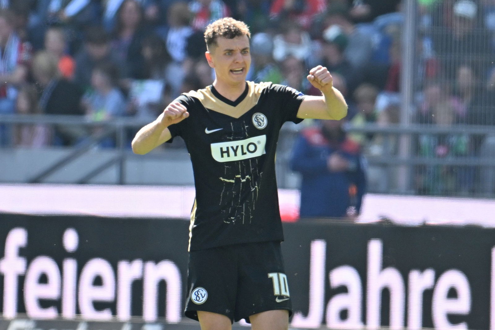 Überragender Spieler in Hannover: Elversbergs Fisnik Asllani.