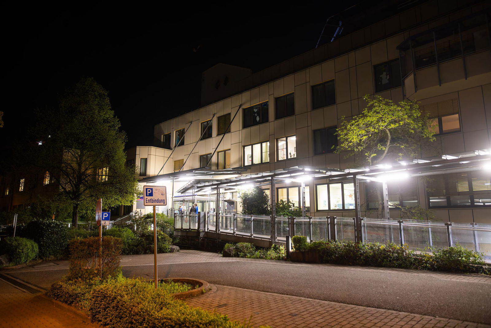 Teile eines Krankenhauses wurden evakuiert. 