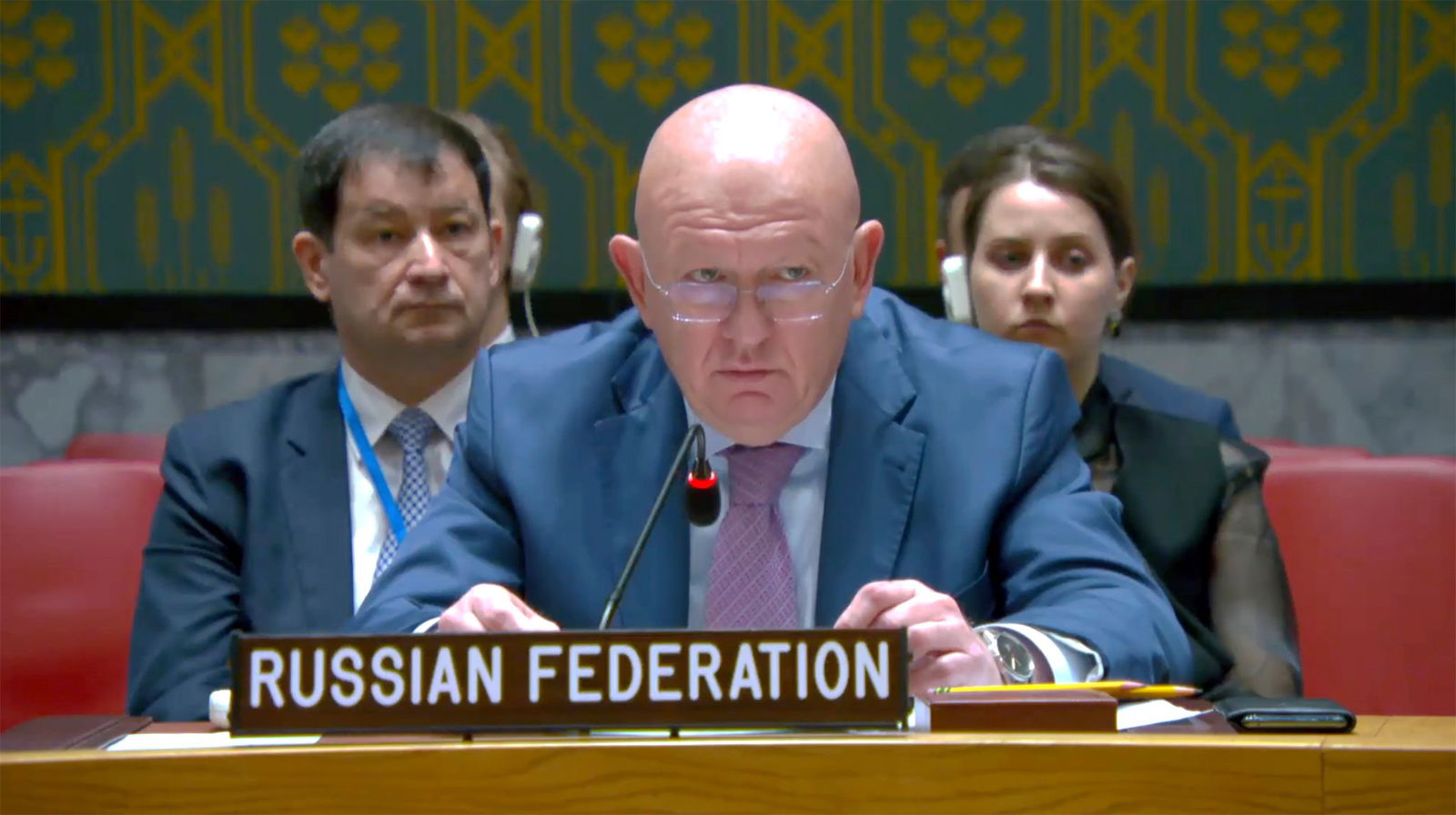 Russlands UN-Botschafter Nebensja dämpft Hoffnungen auf einen Waffenstillstand in der Ukraine. (Archivbild)