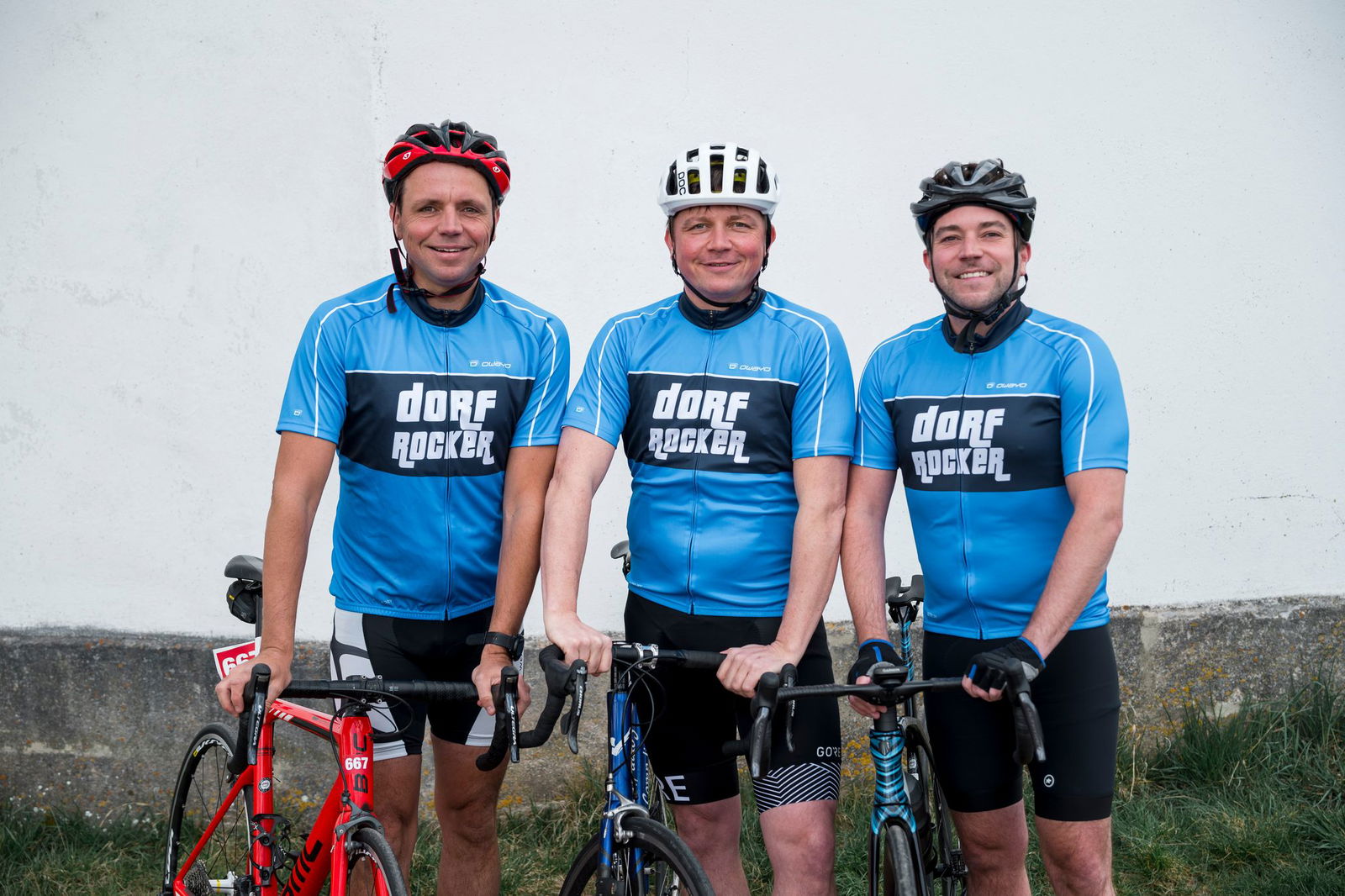 Die Thomann-Brüder trainieren für ihre Tour.