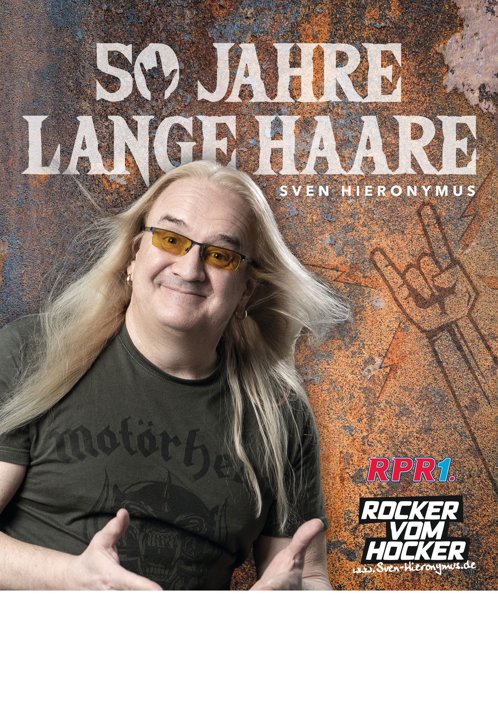 50 Jahre Lange Haare! Sven Hieronymus