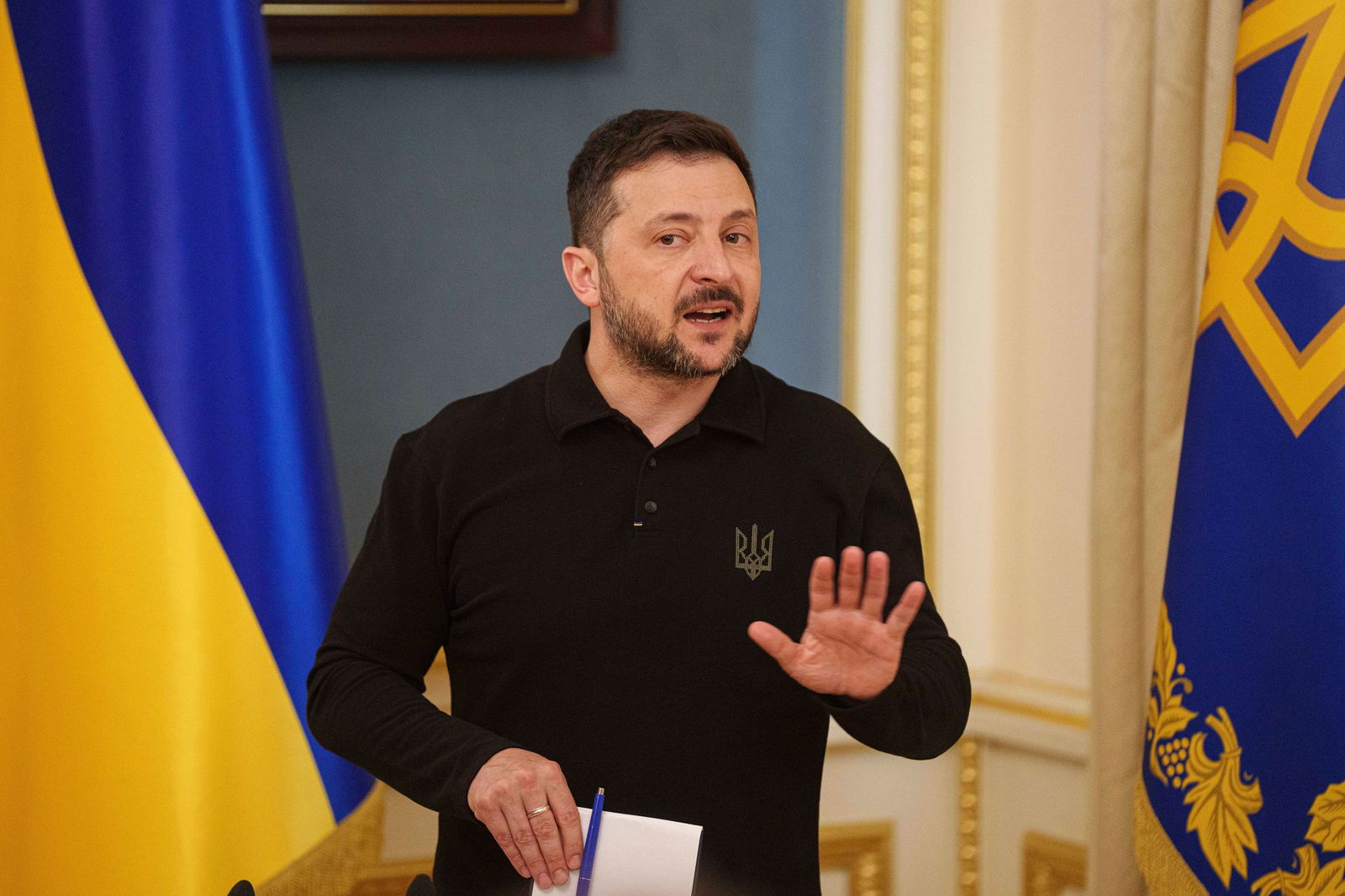 Für den ukrainischen Präsidenten Wolodymyr Selenskyj können ukrainische Gebietsabtretungen an Russland kein Gegenstand von Friedensgesprächen sein.