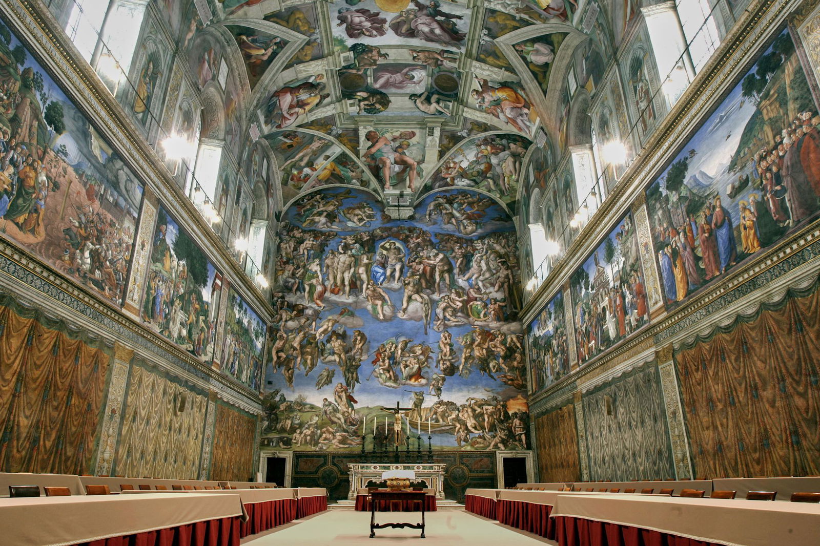 Schönes Wahllokal: die Sixtinische Kapelle. (Archivbild)