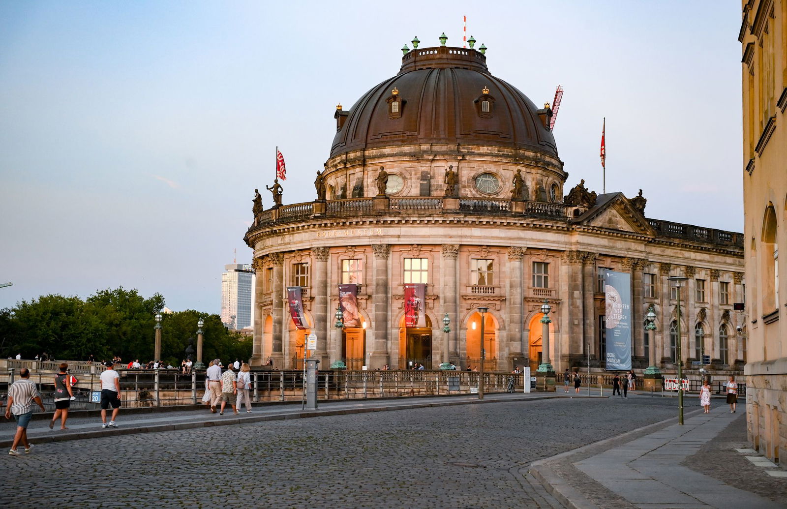 Das Bode-Museum auf der Berliner Museumsinsel beherbergt auch das Münzkabinett der deutschen Hauptstadt. (Archivbild)