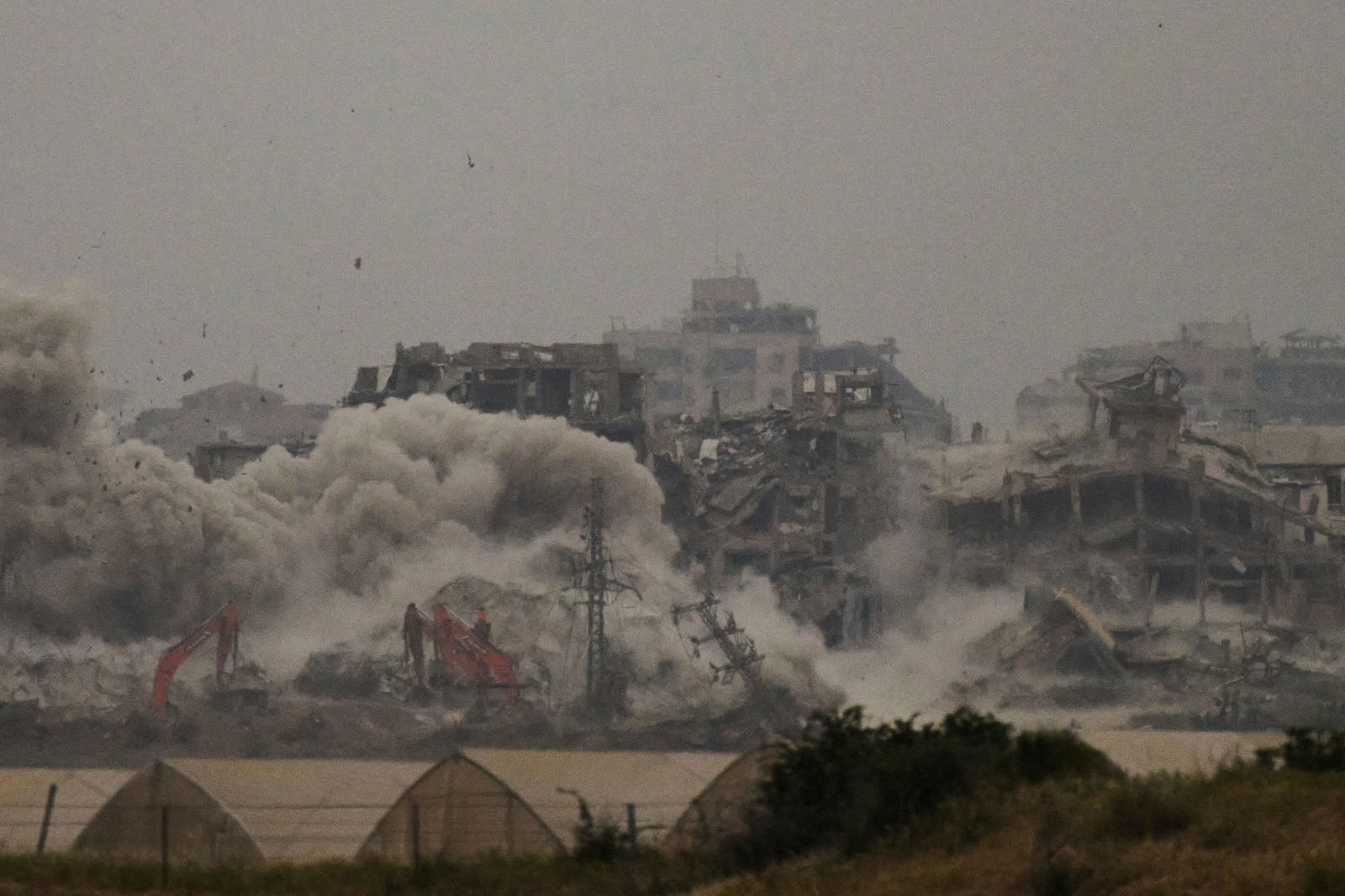 Trump nennt den weitgehend zerstörten Gazastreifen ein «wichtiges Stück Grundbesitz». (Archivbild) 