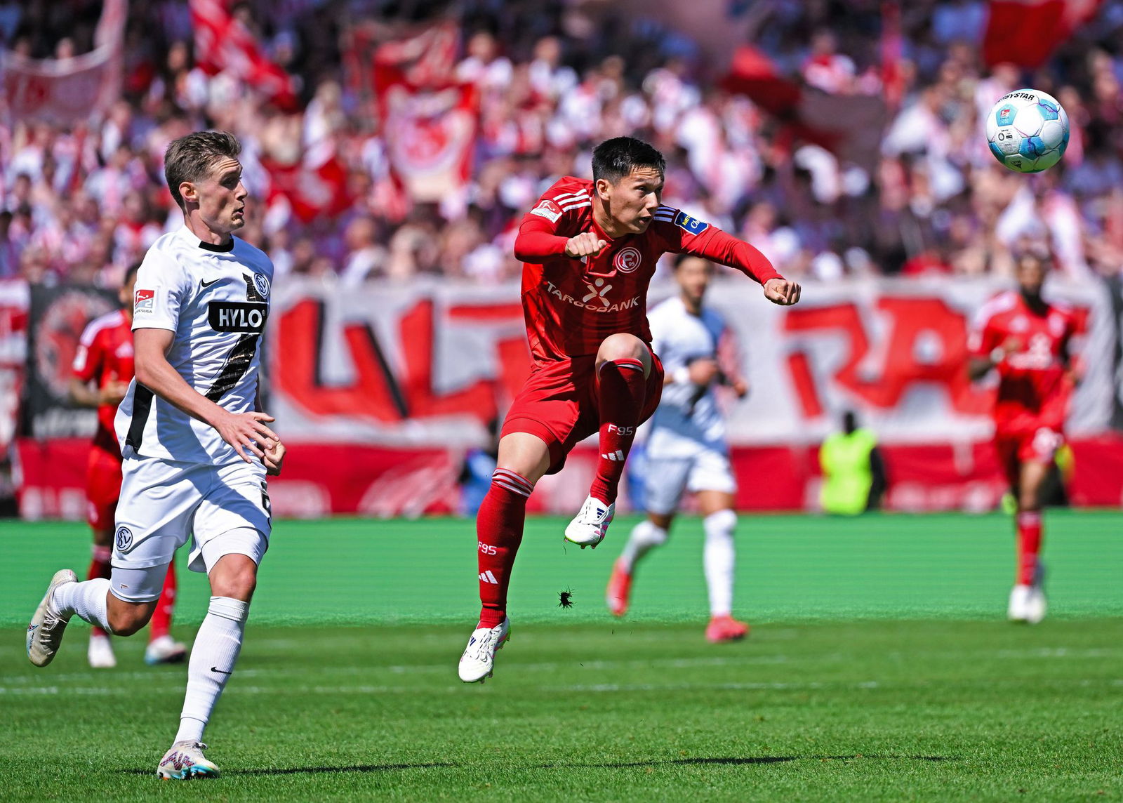 Elversberg und Düsseldorf trennen sich 1:1.