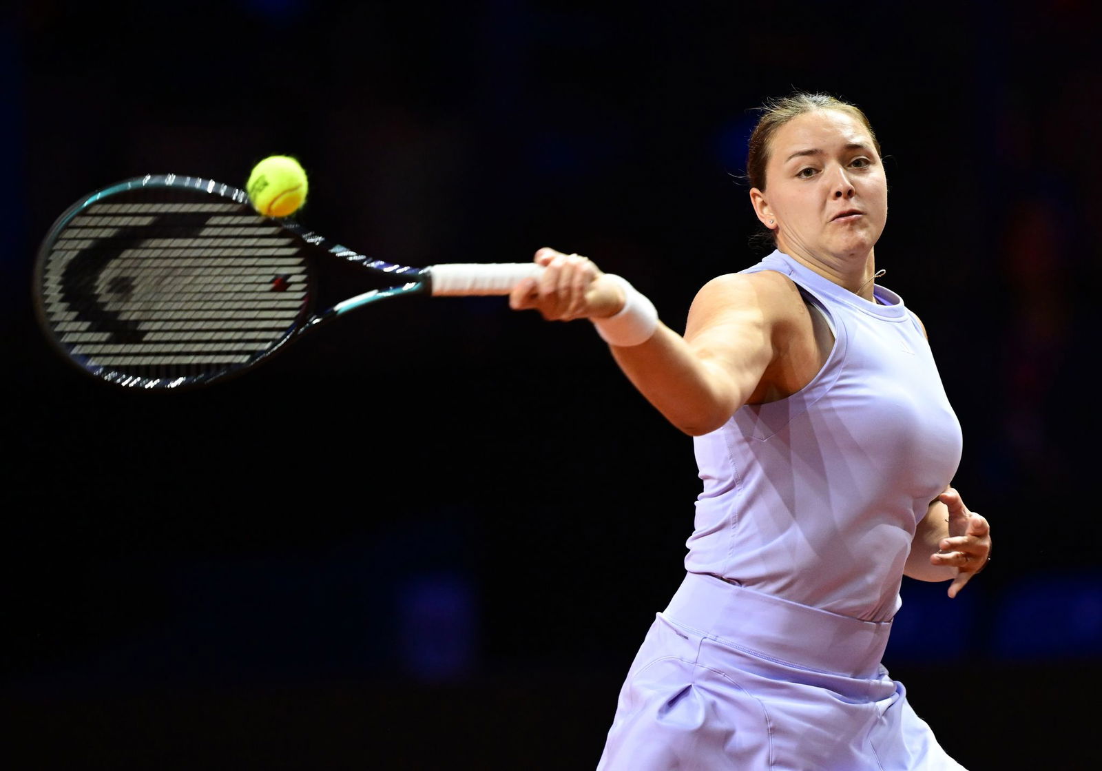 Jule Niemeier hatte sich zum Auftakt im deutschen Duell mit Laura Siegemund durchgesetzt.