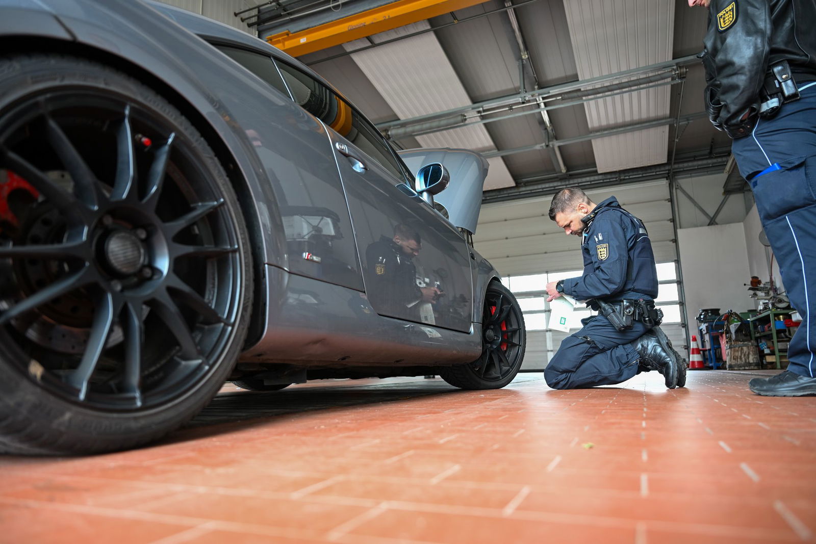 Es wurden insgesamt über 360 Fahrzeuge beanstandet.
