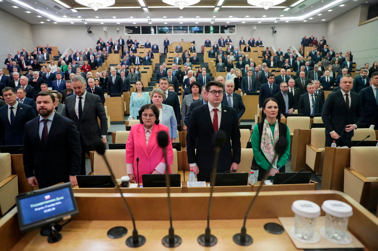Im russischen Parlament herrscht praktisch Einstimmigkeit über die schärfere Verfolgung politischer Gegner des Kreml. (Archivbild)
