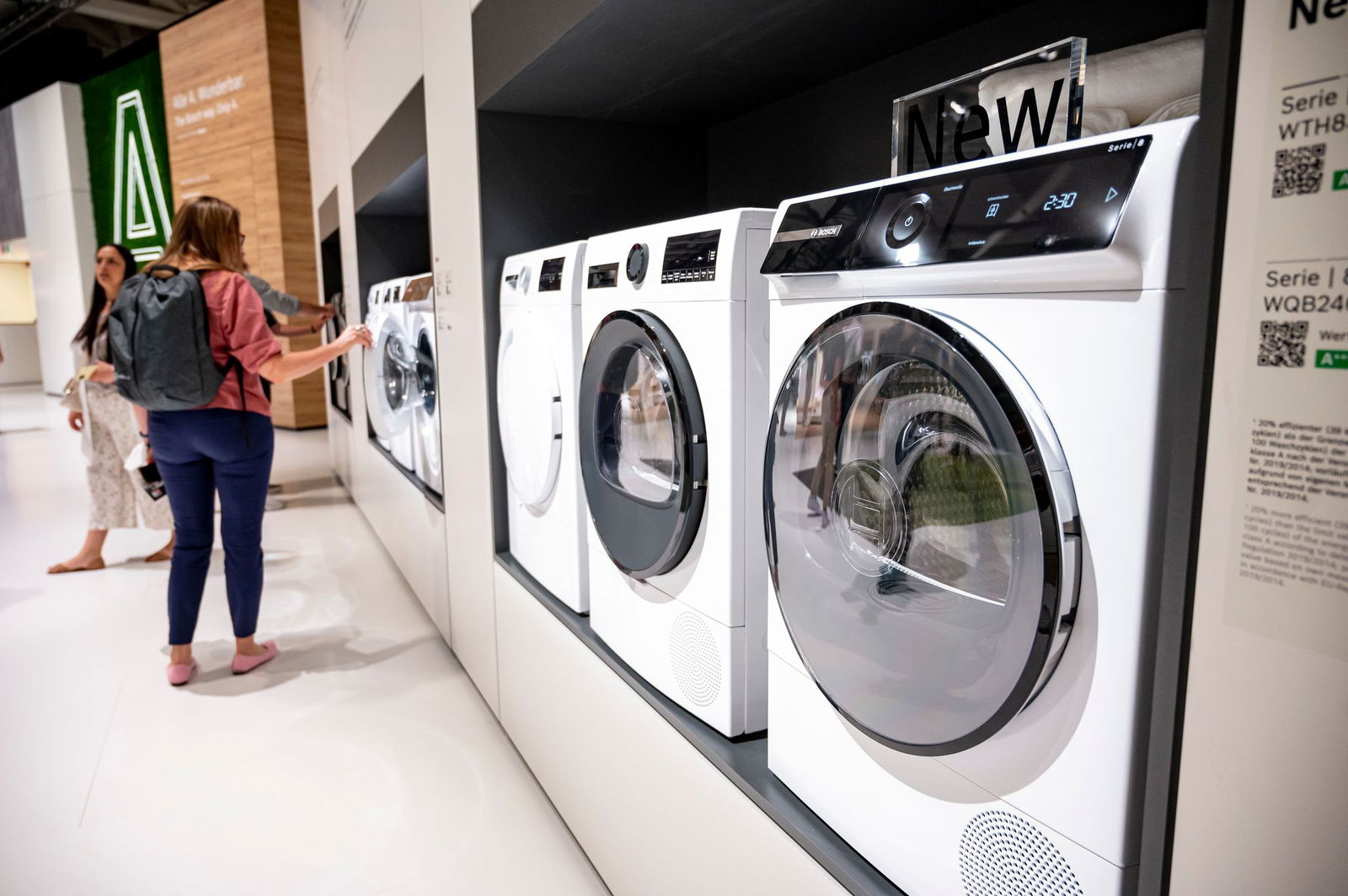 BSH-Geräte - Waschmaschinen liefen vergangenes Jahr relativ gut. (Archivbild)