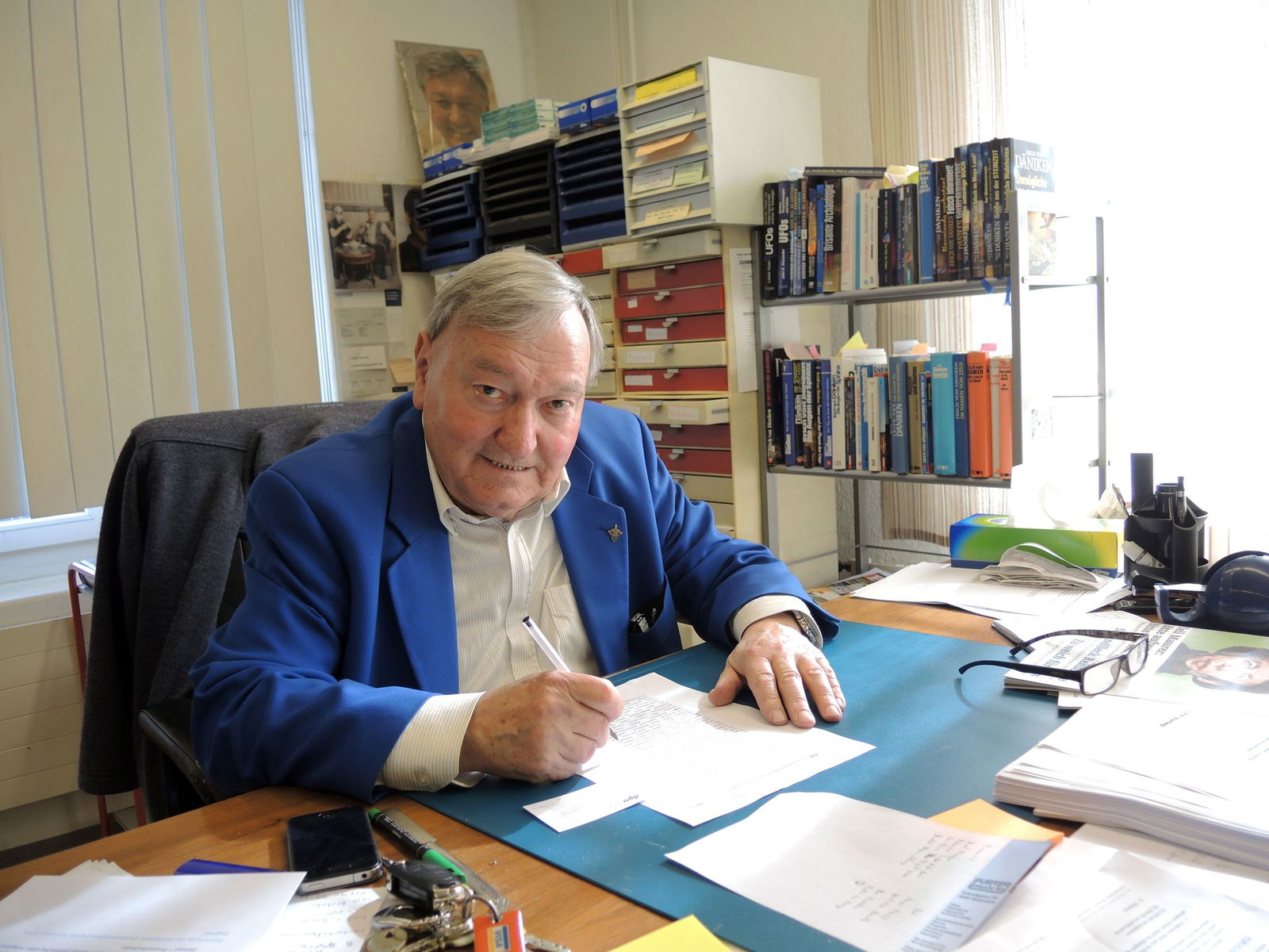 Erich von Däniken: «Werde arbeiten, bis ich in die Grube steige.»