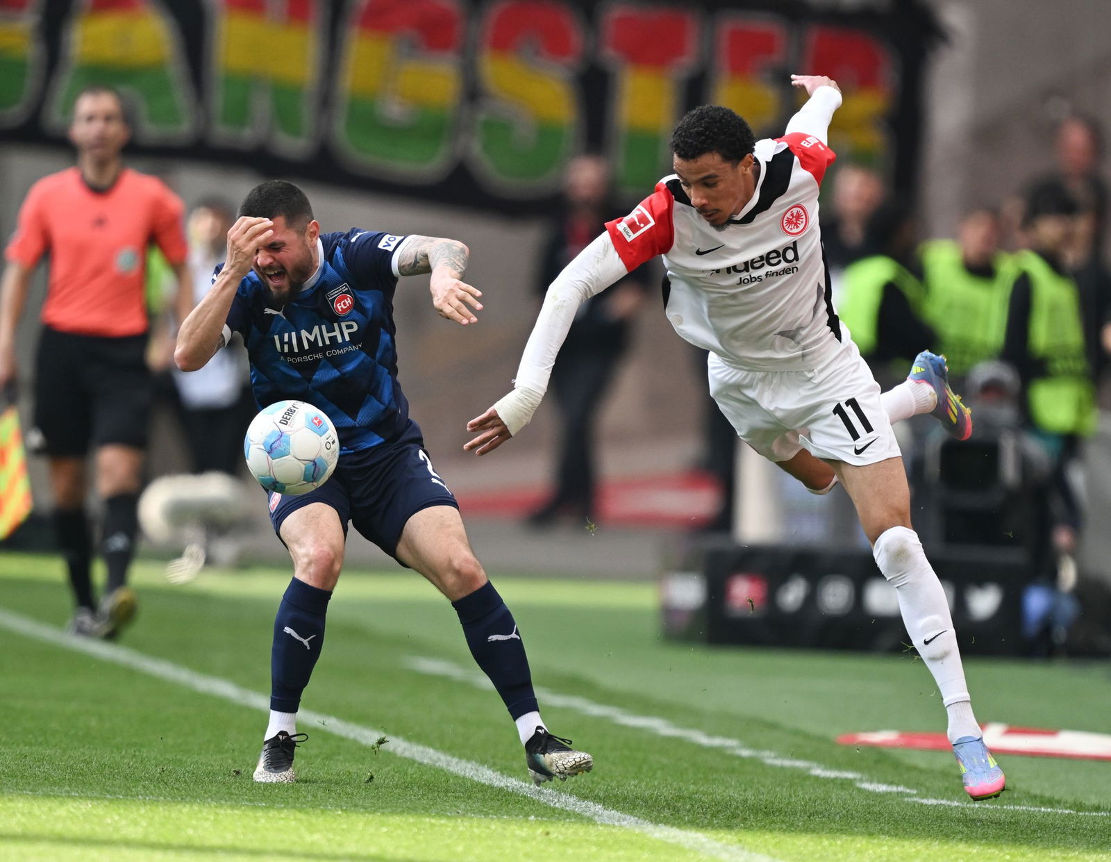 Für Heidenheim ging es ein ums andere Mal zu schnell.