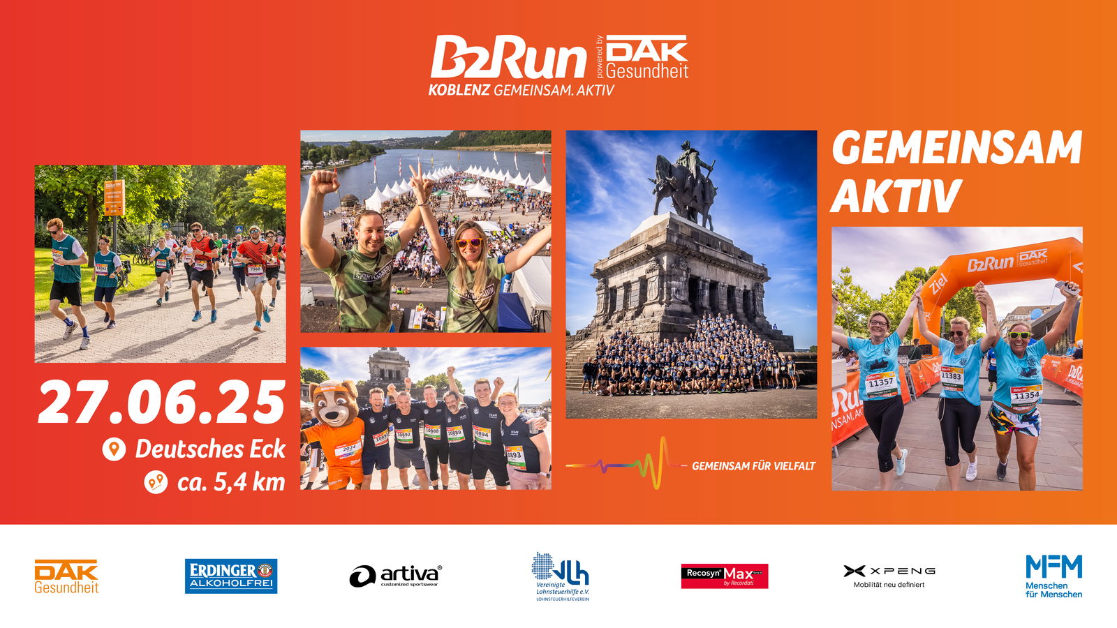 B2Run Firmenlauf Koblenz